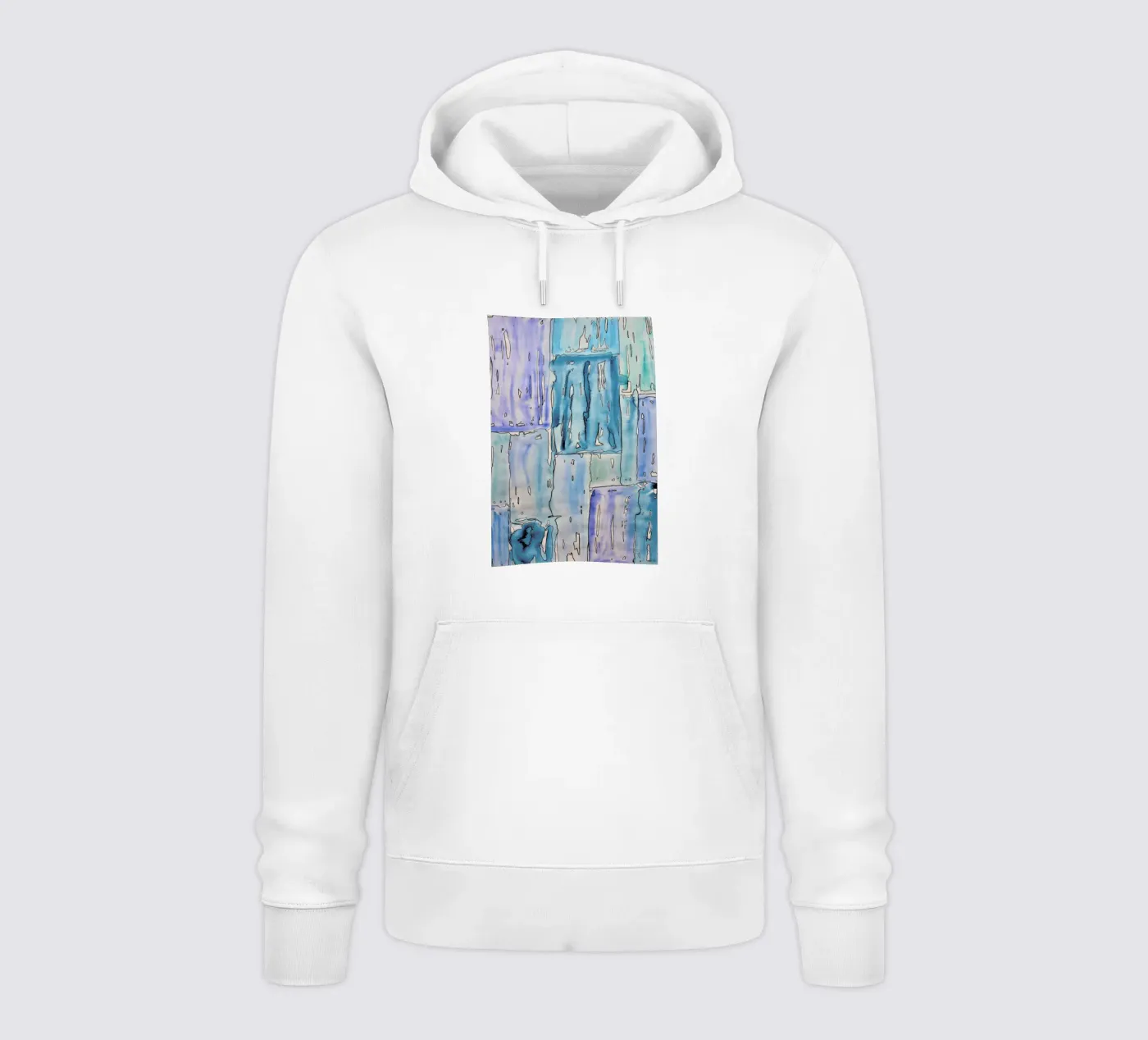 COLOUR-CODE BLUE hoodie by FRITSCH&FRITSCH