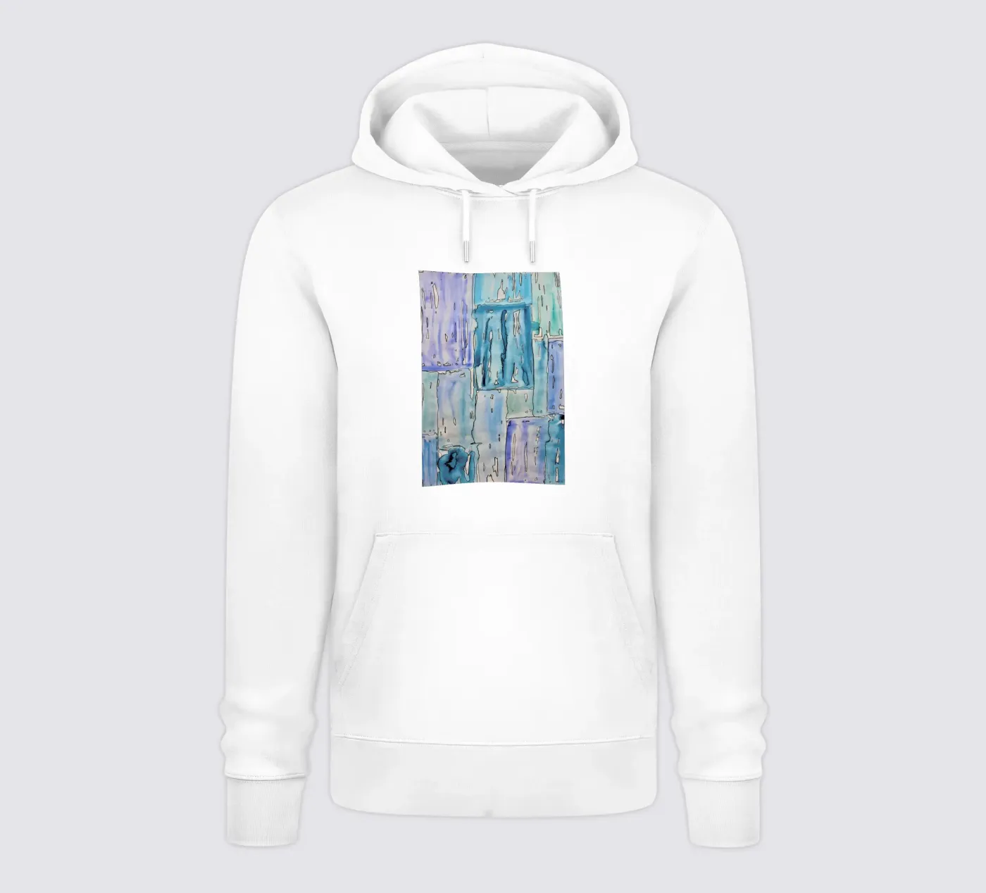 COLOUR-CODE BLUE hoodie by FRITSCH&FRITSCH