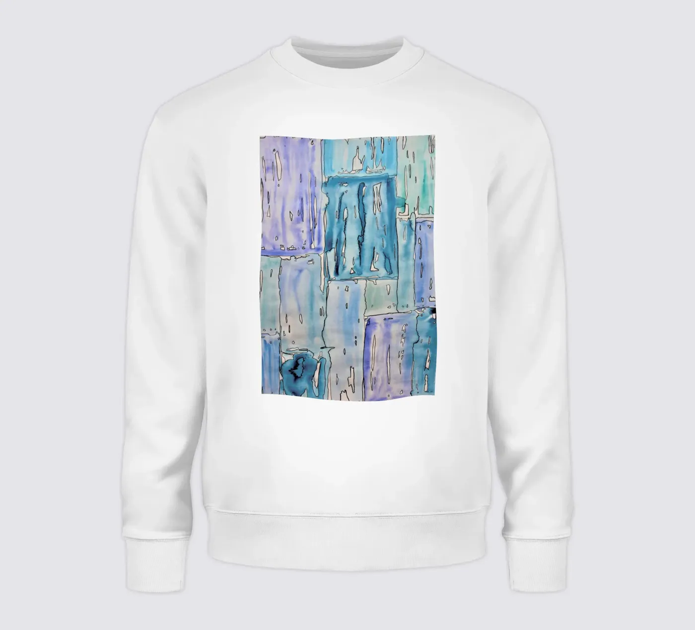 COLOUR-CODE BLUE sweatshirt van FRITSCH&FRITSCH