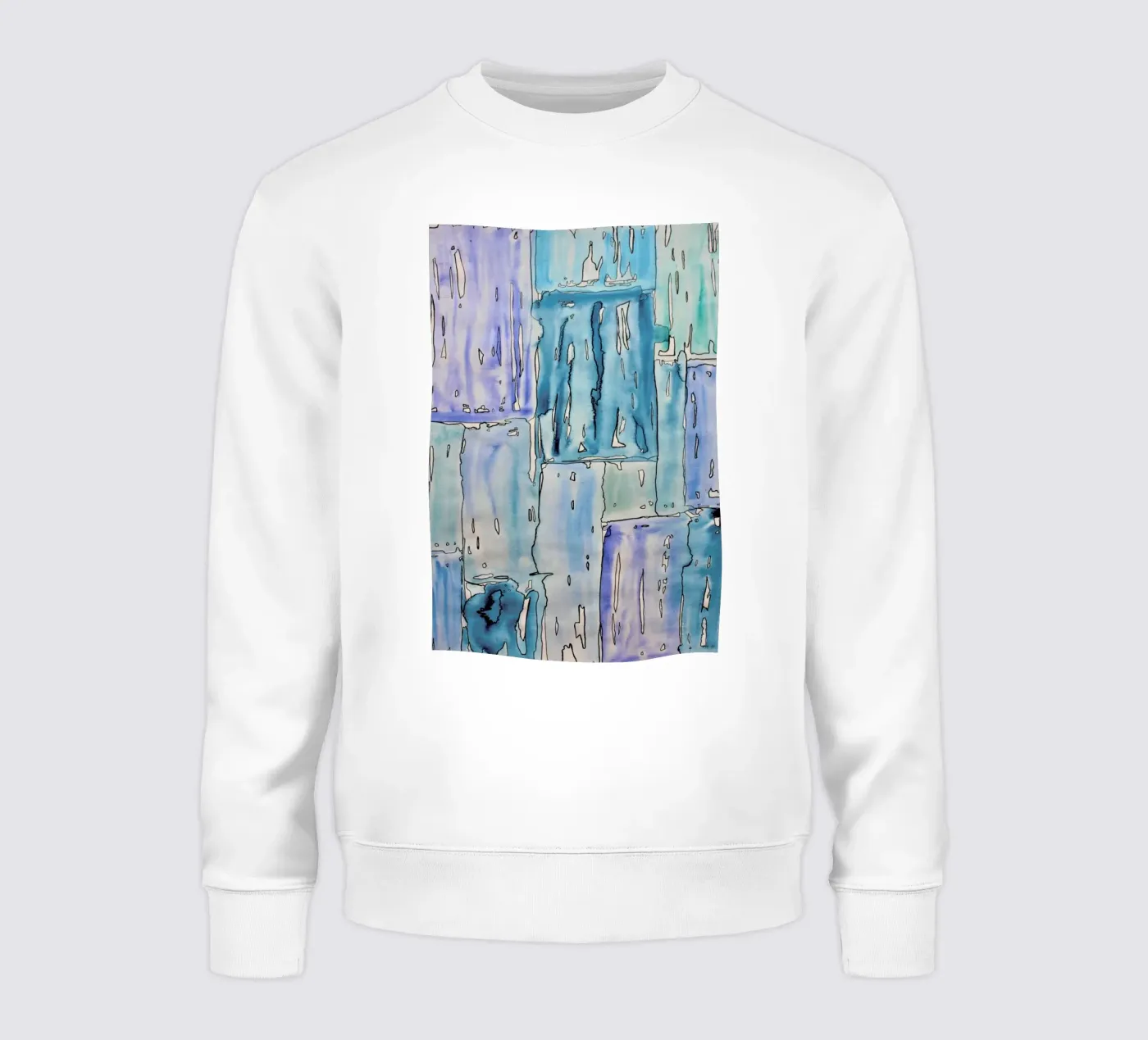 COLOUR-CODE BLUE sweatshirt van FRITSCH&FRITSCH