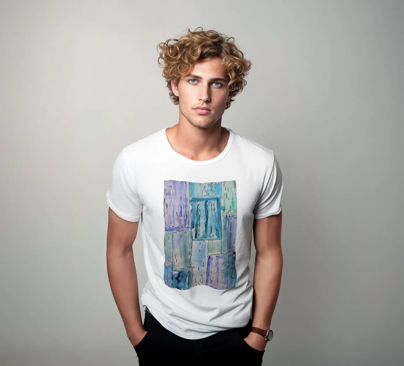 COLOUR-CODE BLUE t-shirt da FRITSCH&FRITSCH