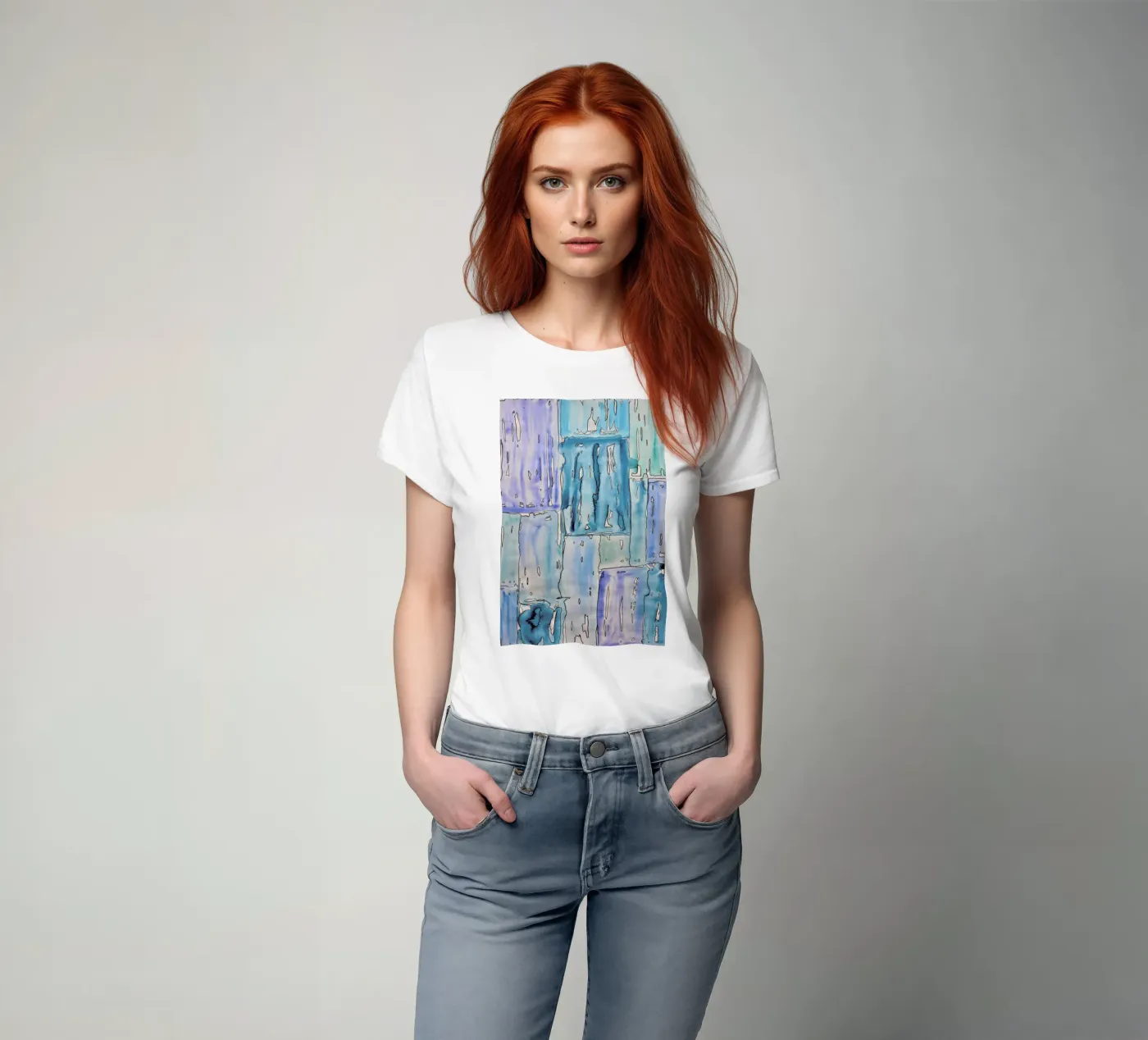 COLOUR-CODE BLUE t-shirt da FRITSCH&FRITSCH