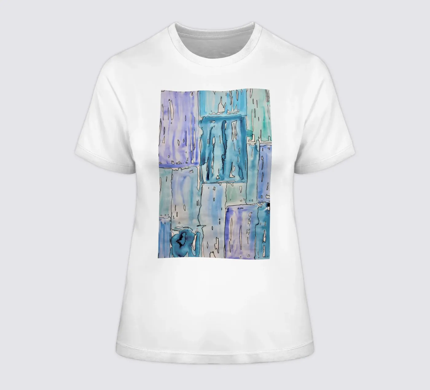 COLOUR-CODE BLUE t-shirt da donna da FRITSCH&FRITSCH
