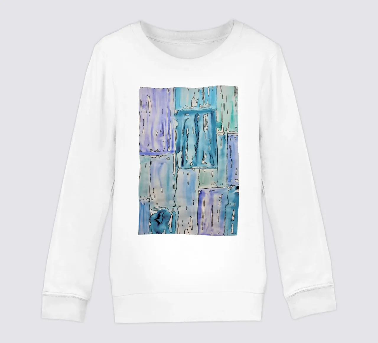 COLOUR-CODE BLUE felpa bambino da FRITSCH&FRITSCH