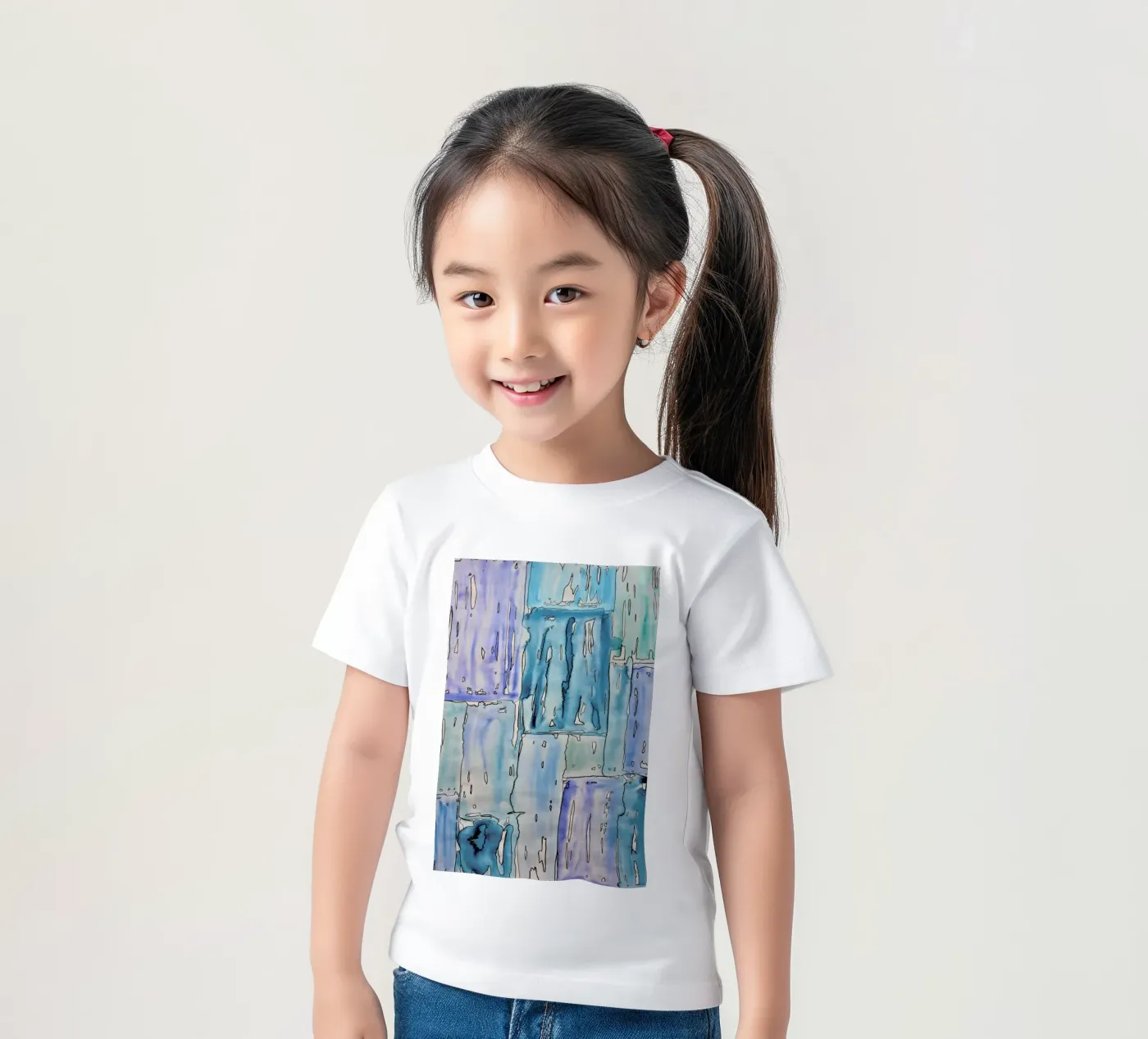 COLOUR-CODE BLUE Kinder T-Shirt von FRITSCH&FRITSCH
