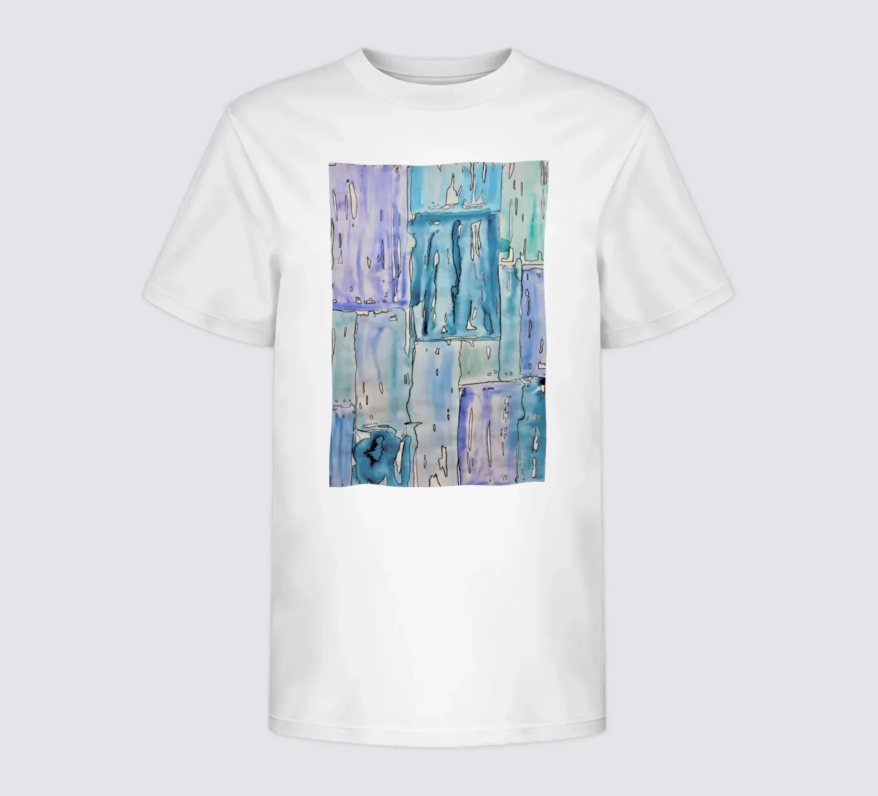 COLOUR-CODE BLUE kinder t-shirt van FRITSCH&FRITSCH