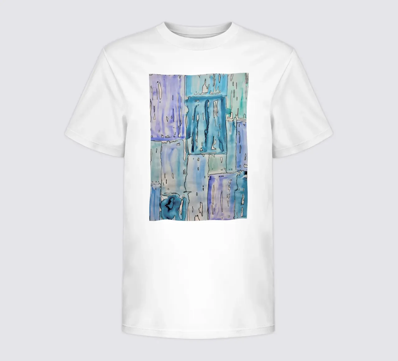 COLOUR-CODE BLUE kinder t-shirt van FRITSCH&FRITSCH