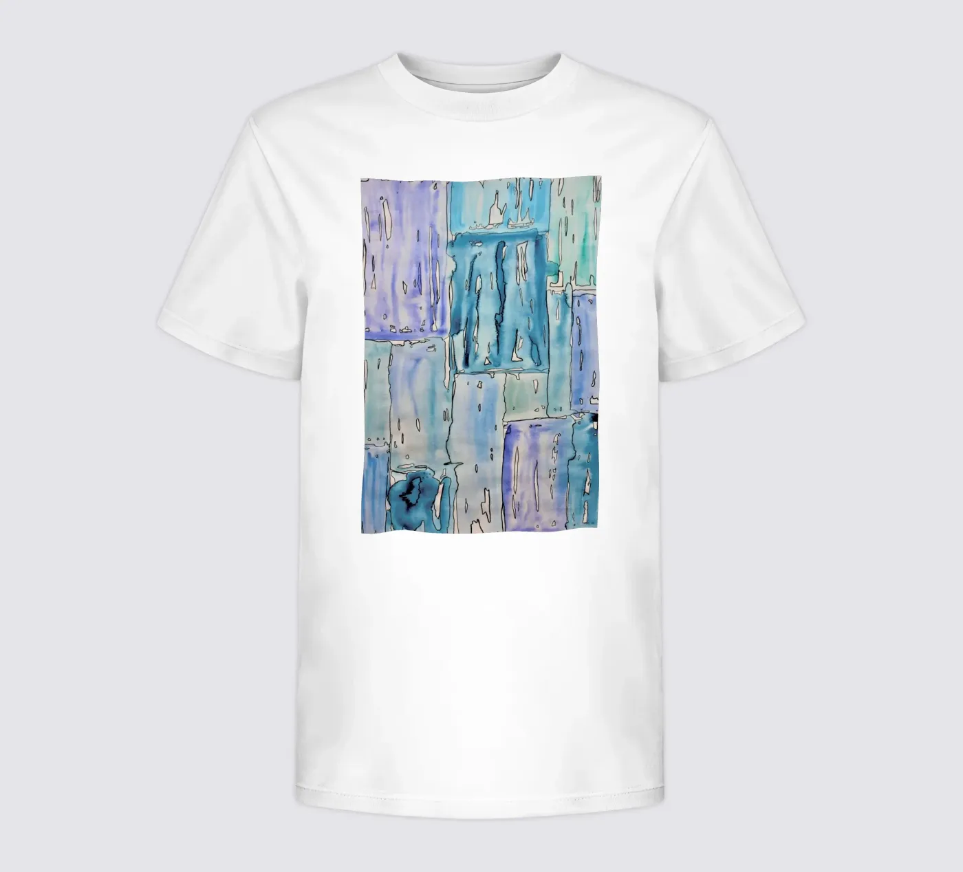 COLOUR-CODE BLUE Kinder T-Shirt von FRITSCH&FRITSCH