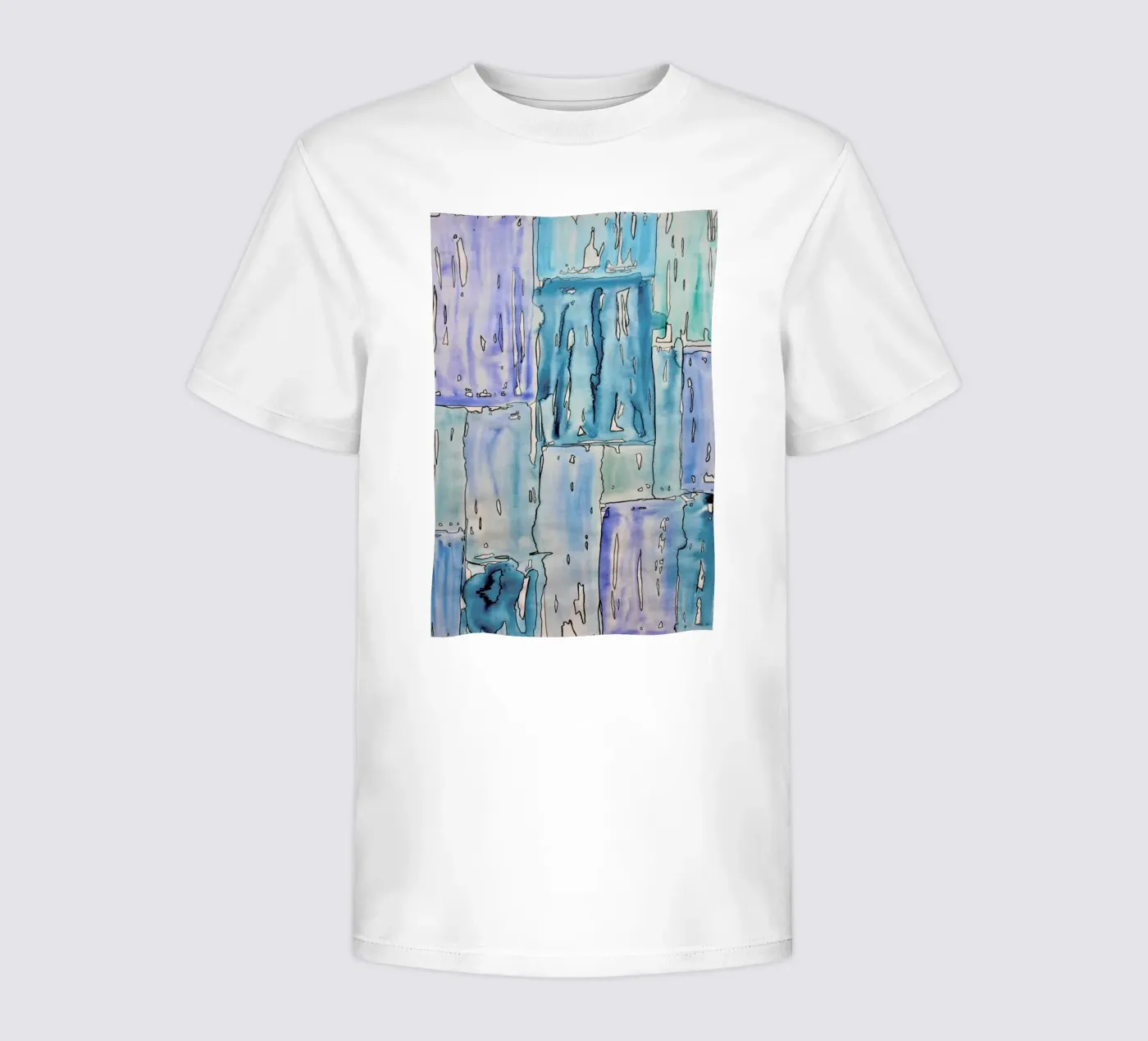 COLOUR-CODE BLUE kinder t-shirt van FRITSCH&FRITSCH