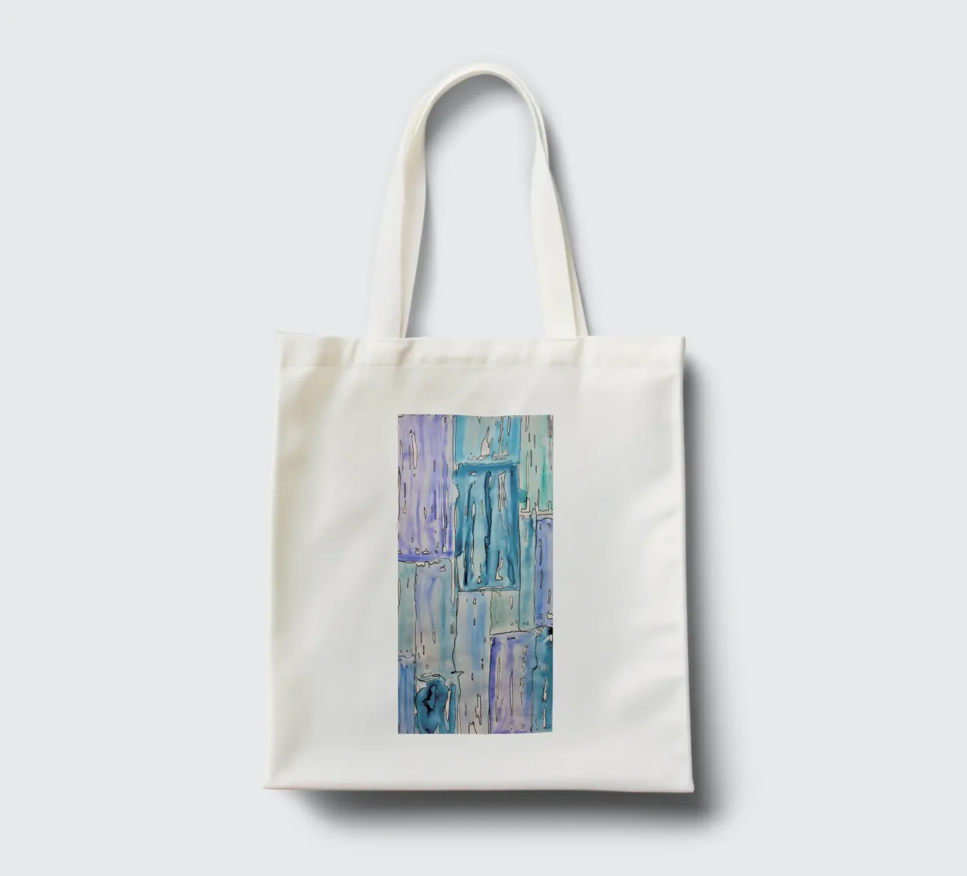 COLOUR-CODE BLUE tote bag by FRITSCH&FRITSCH
