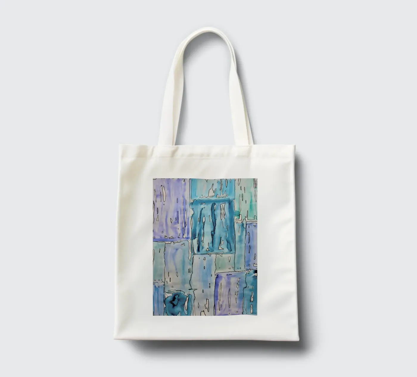 COLOUR-CODE BLUE tote bag by FRITSCH&FRITSCH