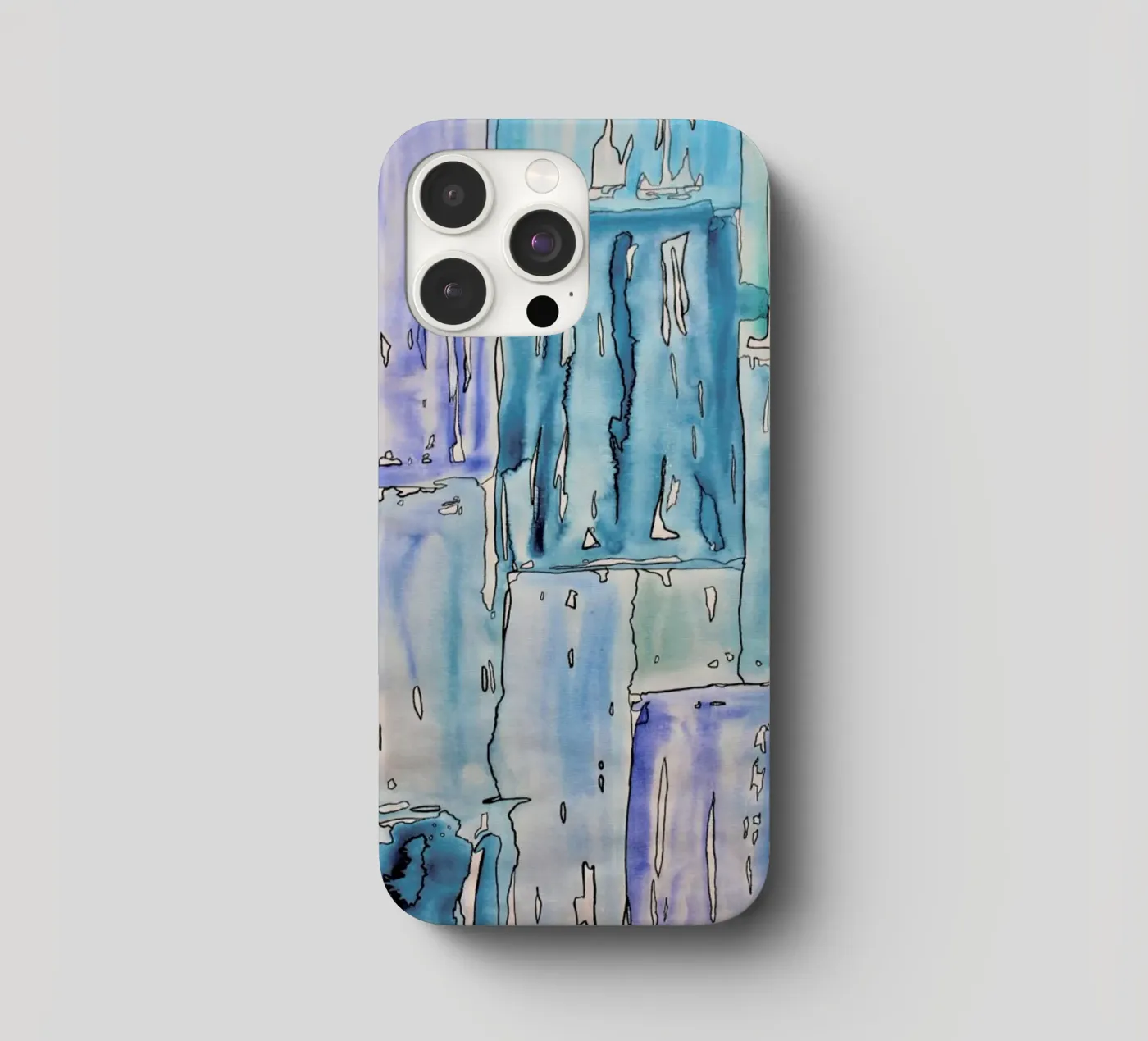 COLOUR-CODE BLUE iphone case by FRITSCH&FRITSCH