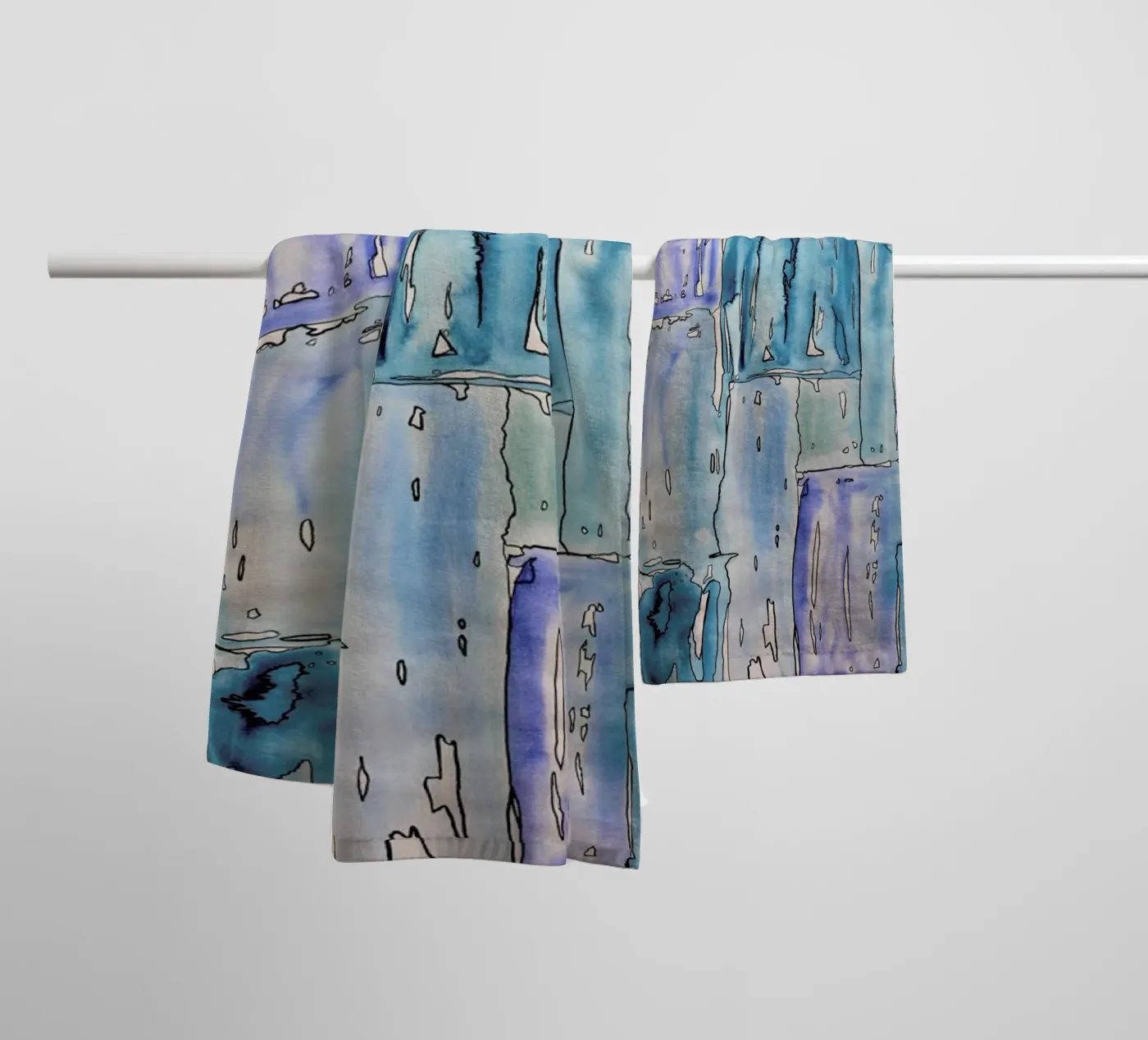 COLOUR-CODE BLUE asciugamano da bagno da FRITSCH&FRITSCH