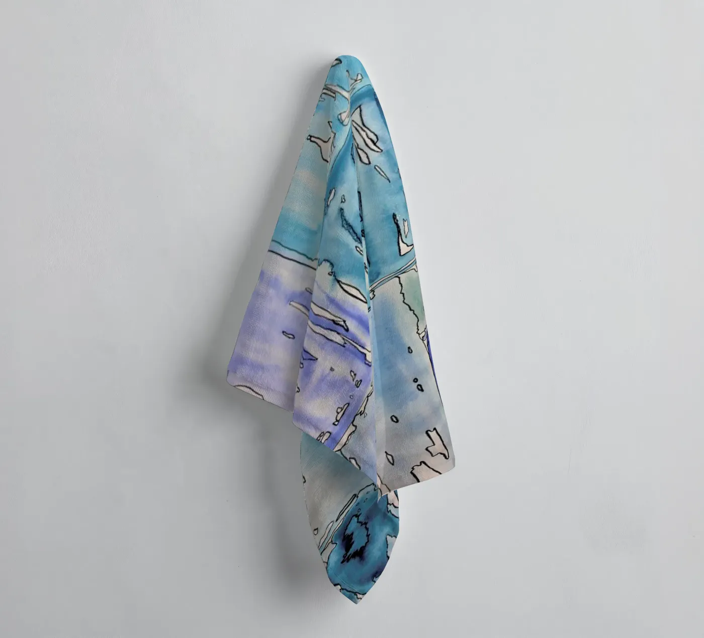 COLOUR-CODE BLUE Handtuch von FRITSCH&FRITSCH