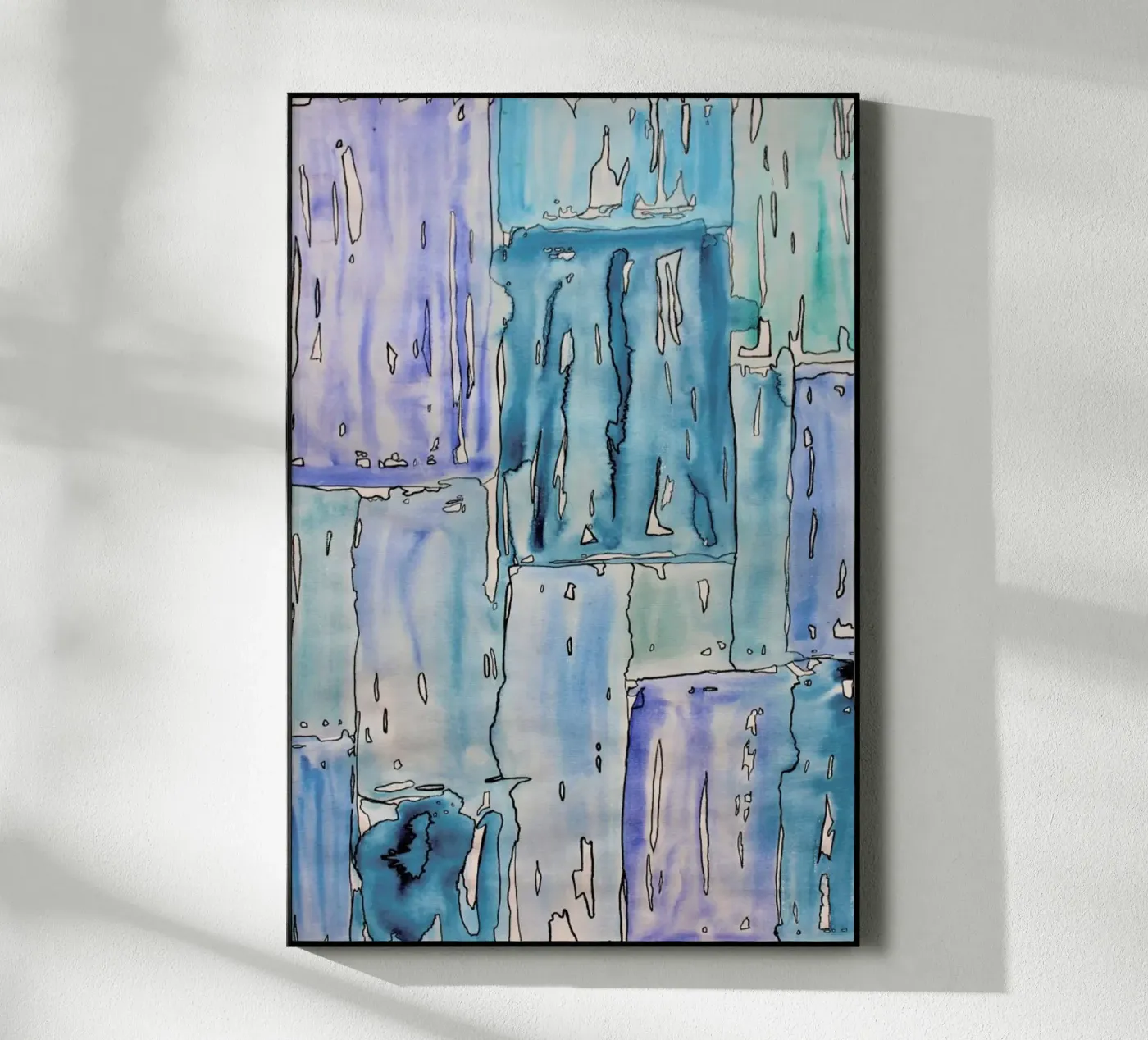 COLOUR-CODE BLUE acryl van FRITSCH&FRITSCH