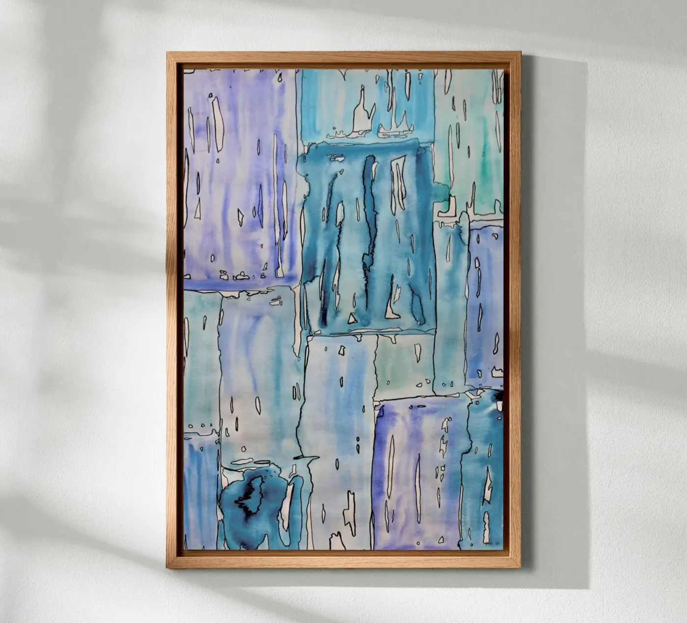 COLOUR-CODE BLUE canvas by FRITSCH&FRITSCH