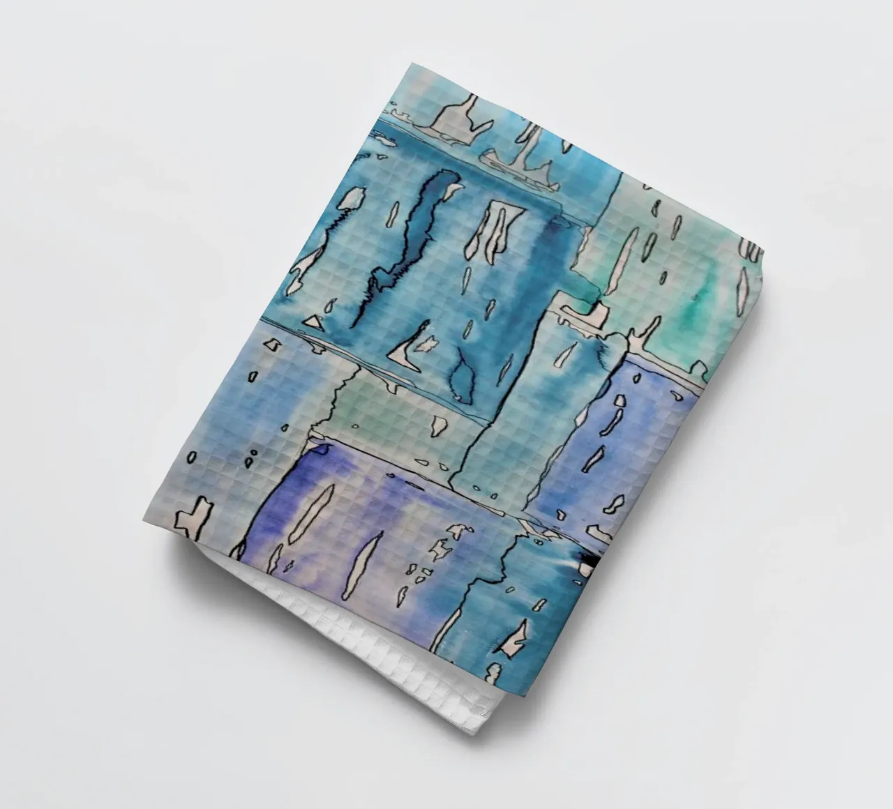 COLOUR-CODE BLUE Geschirrtuch von FRITSCH&FRITSCH