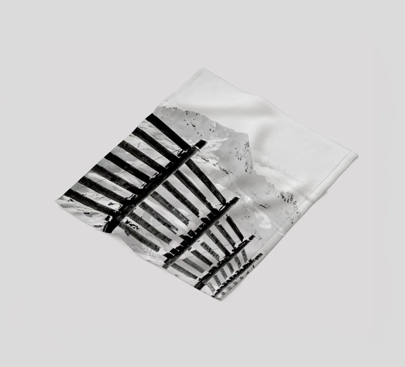 Going Down Hill fleecedeken van Victoria Frost