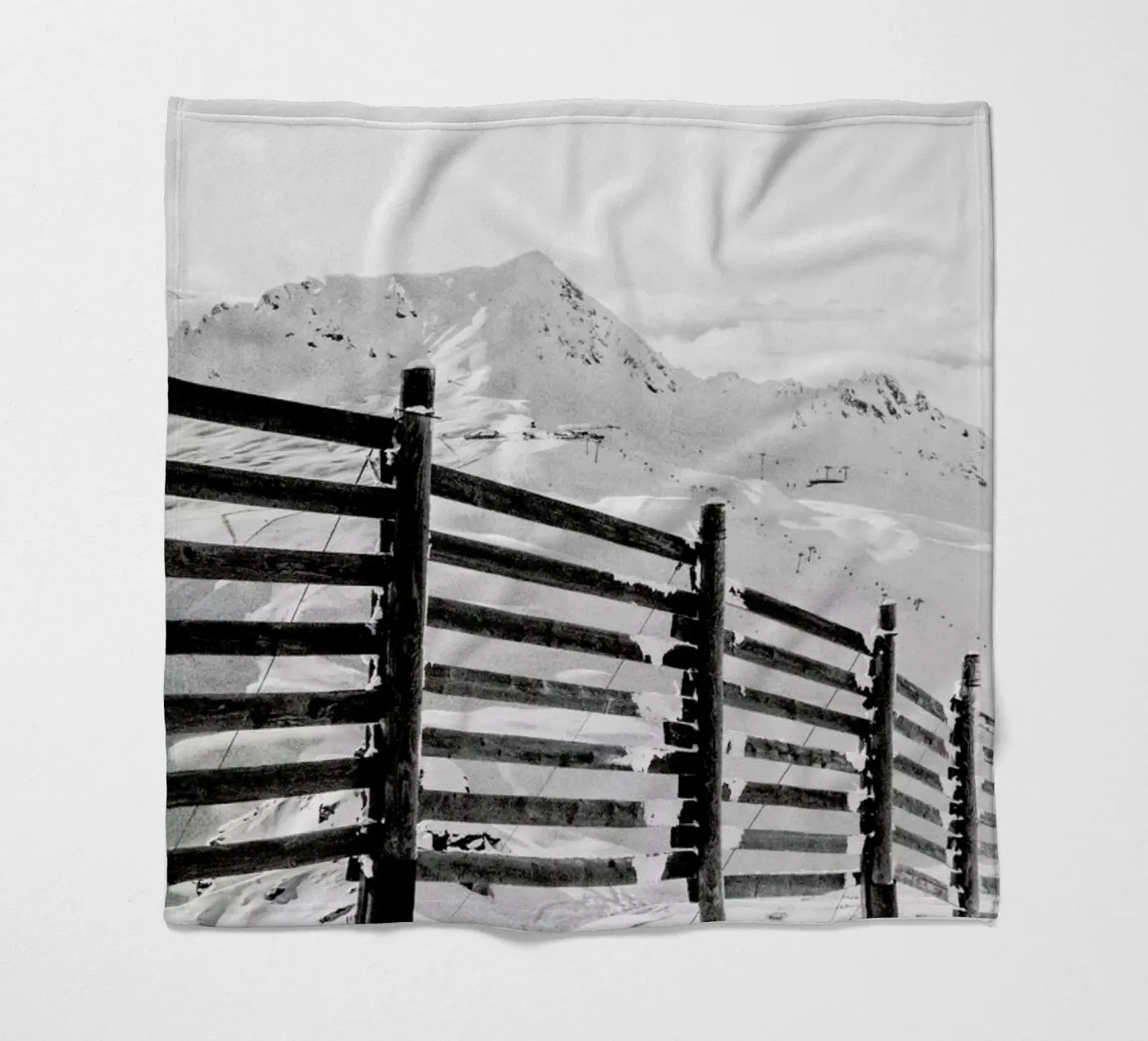 Going Down Hill fleecedeken van Victoria Frost