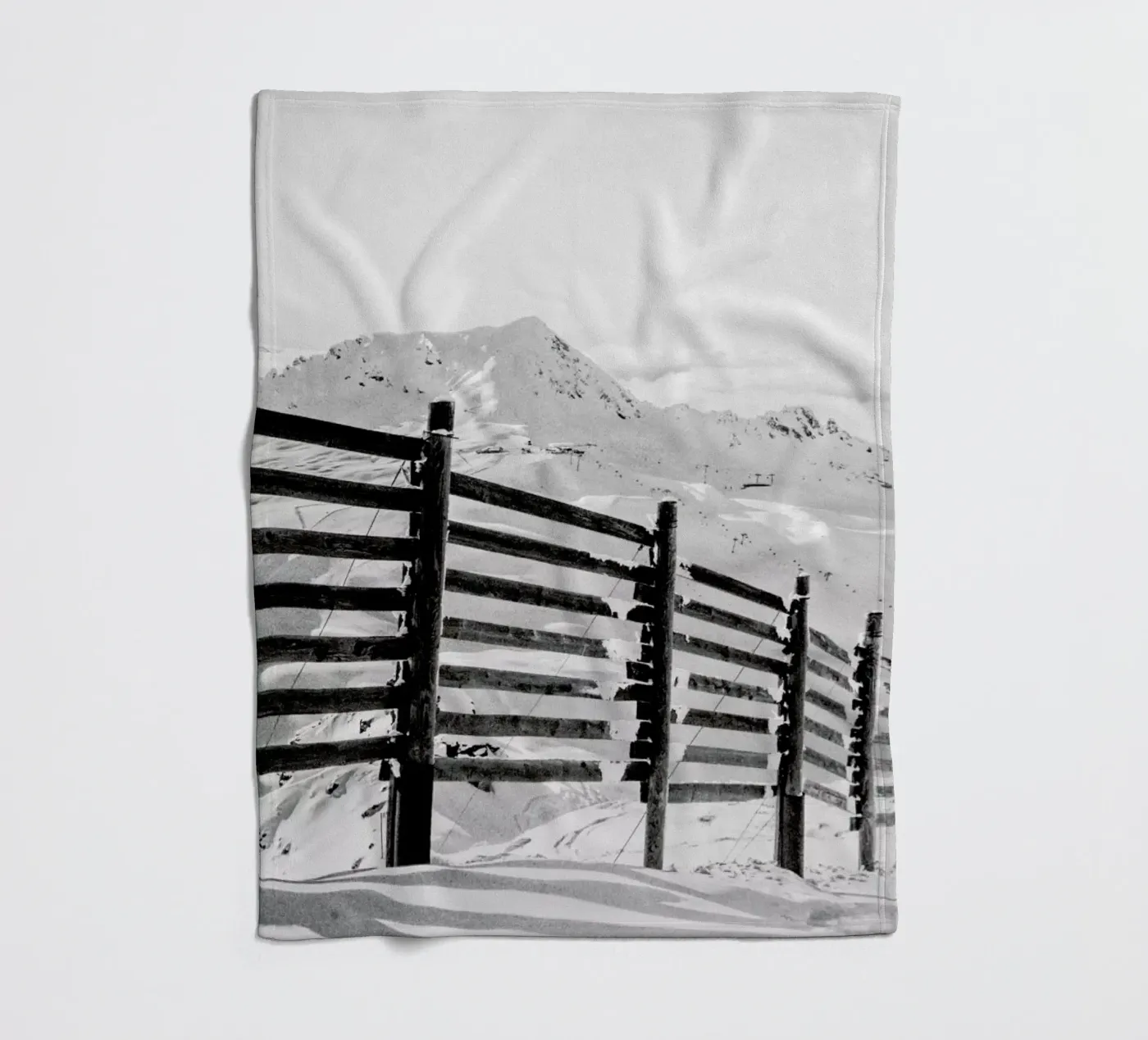 Going Down Hill fleecedeken van Victoria Frost