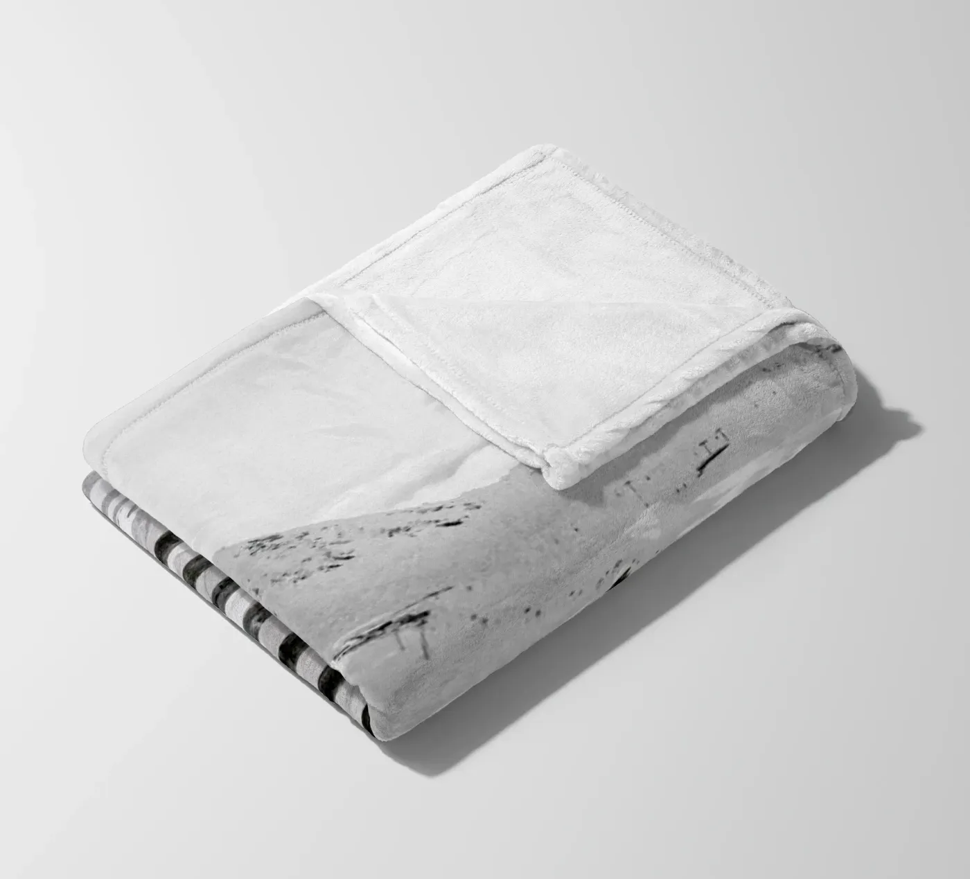 Going Down Hill fleecedeken van Victoria Frost