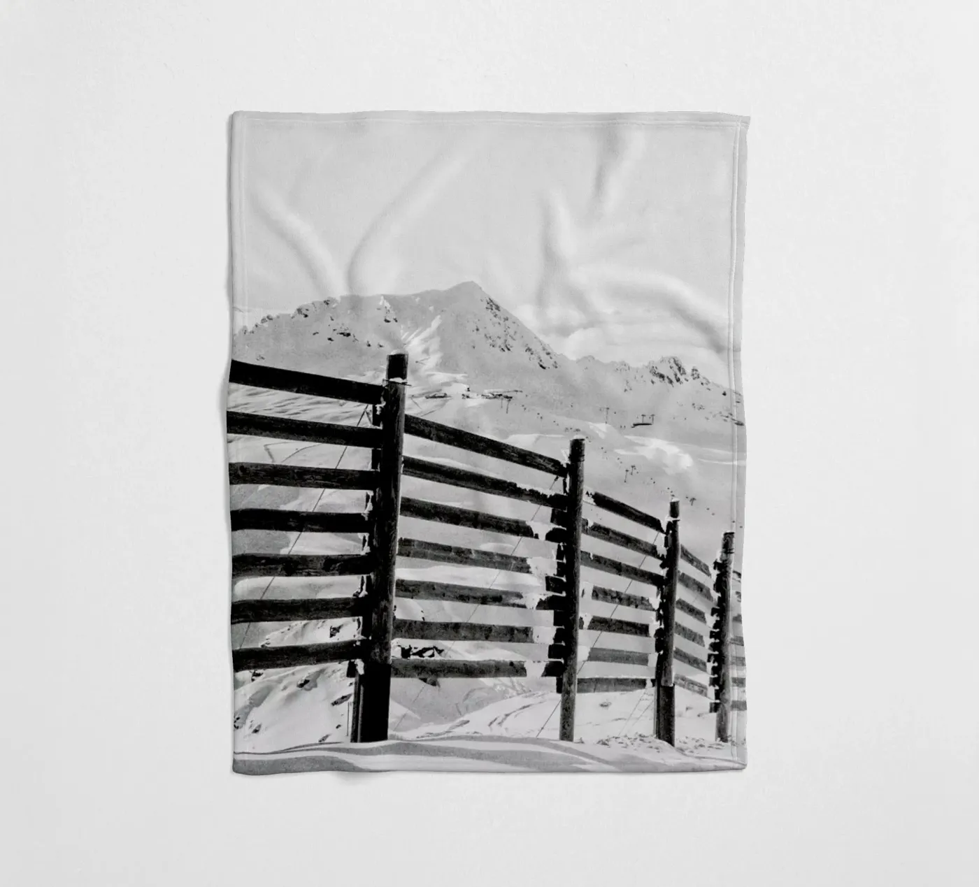 Going Down Hill fleecedeken van Victoria Frost