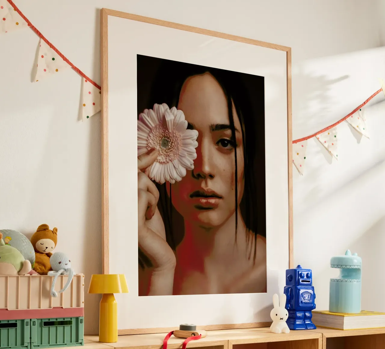 Flower II poster da Sebastian Hilgetag