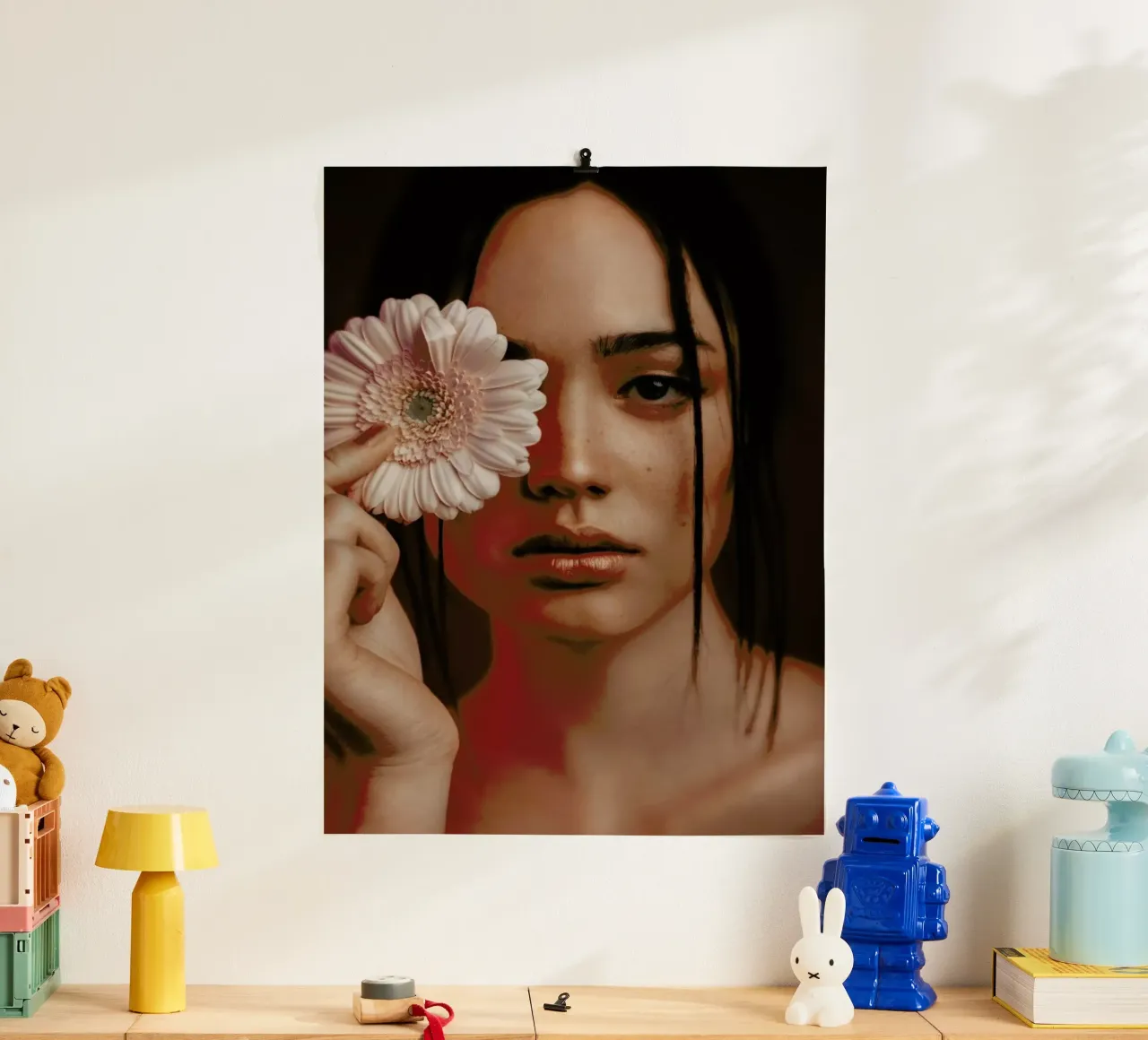 Flower II poster da Sebastian Hilgetag