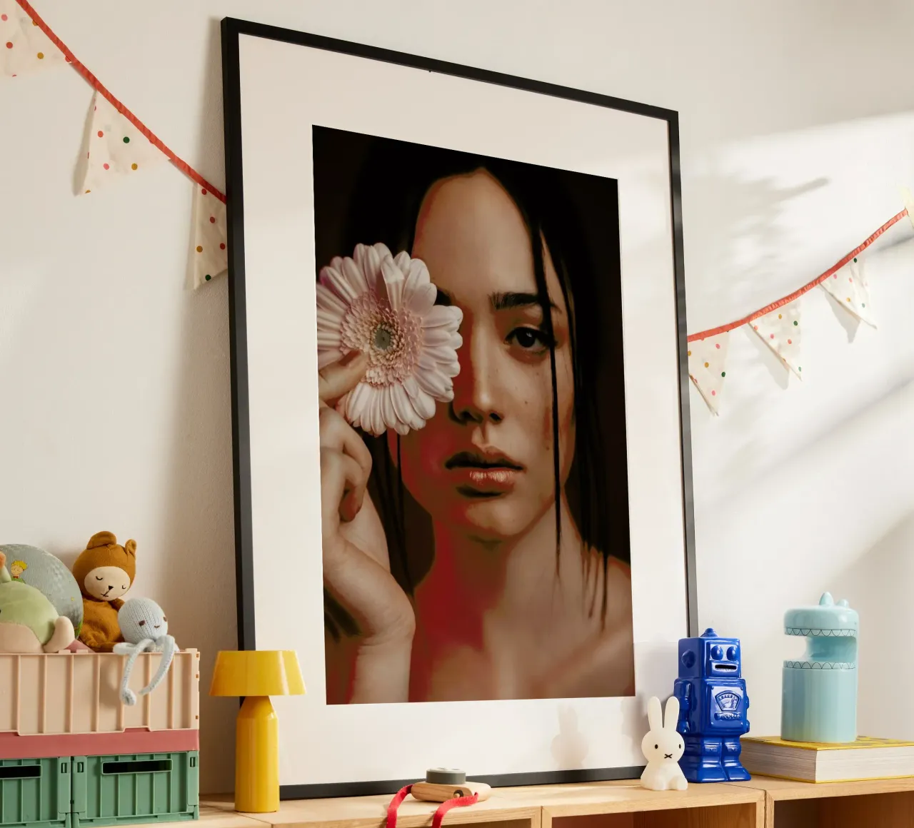 Flower II poster da Sebastian Hilgetag