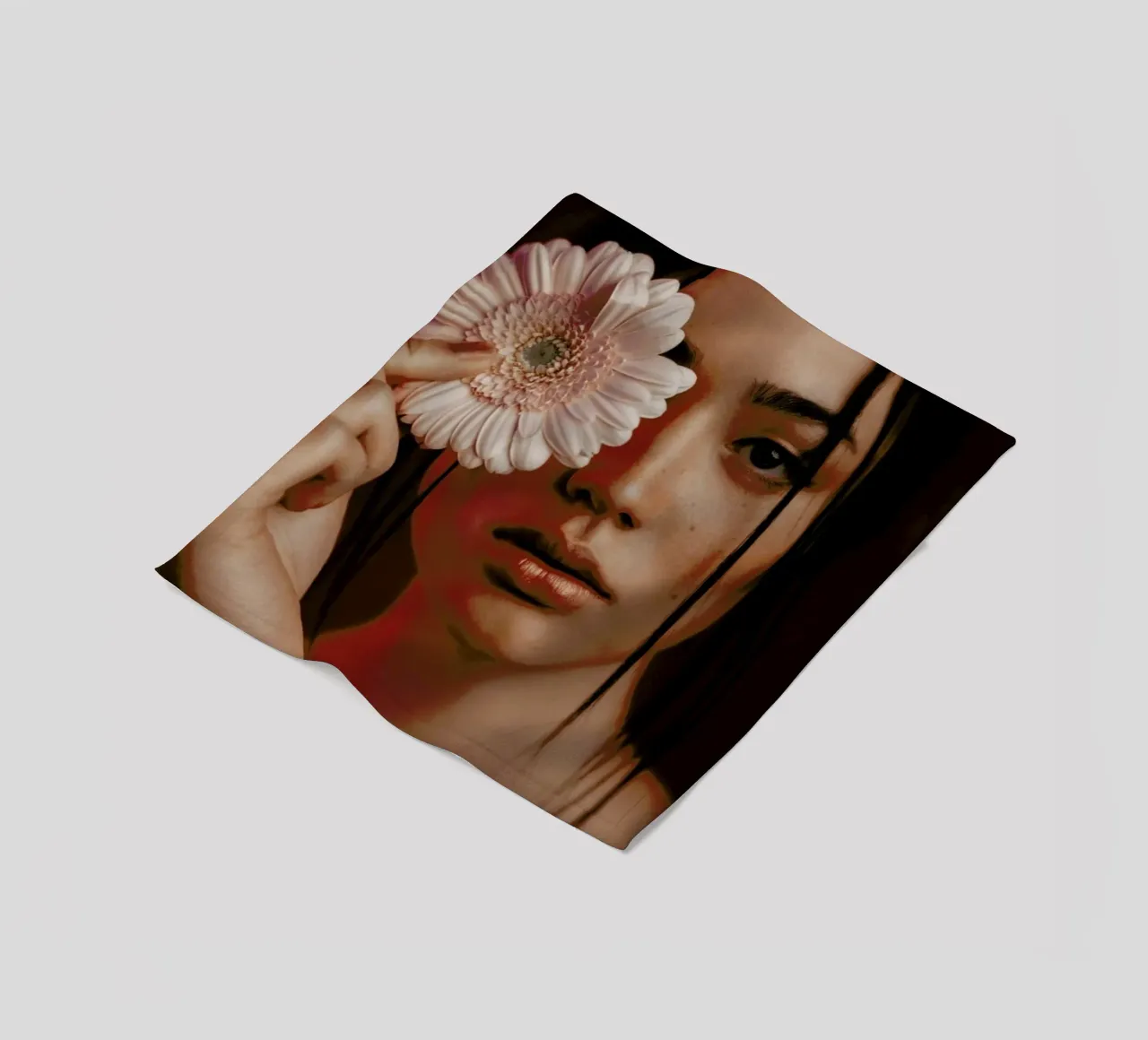 Flower II coperta in pile da Sebastian Hilgetag