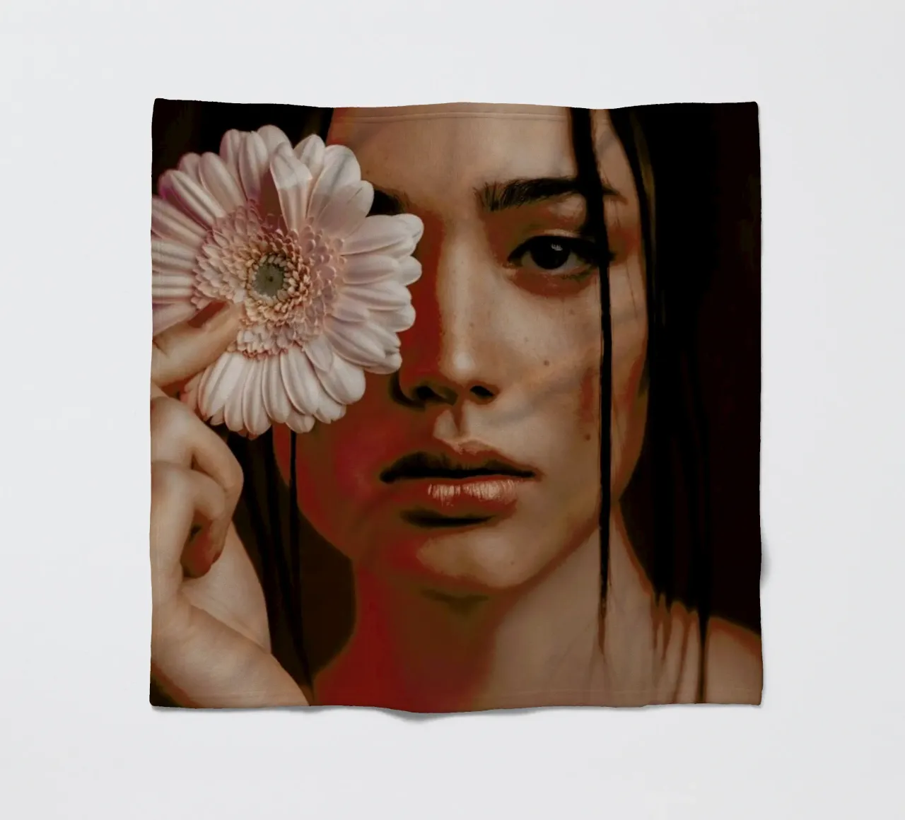 Flower II coperta in pile da Sebastian Hilgetag