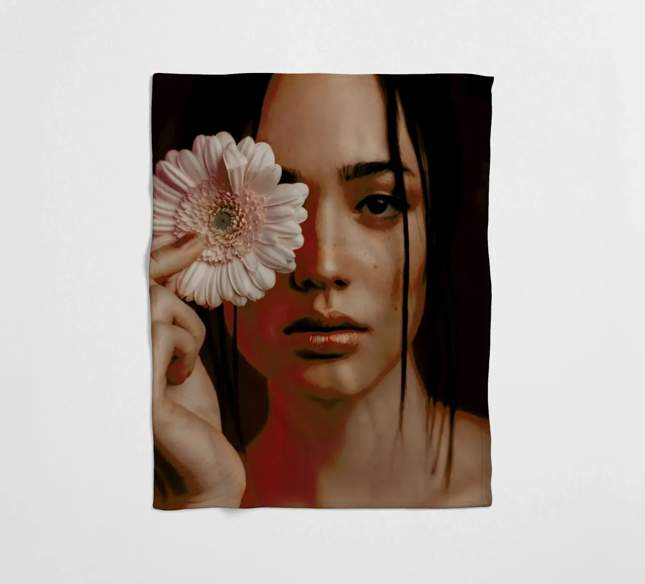 Flower II coperta in pile da Sebastian Hilgetag