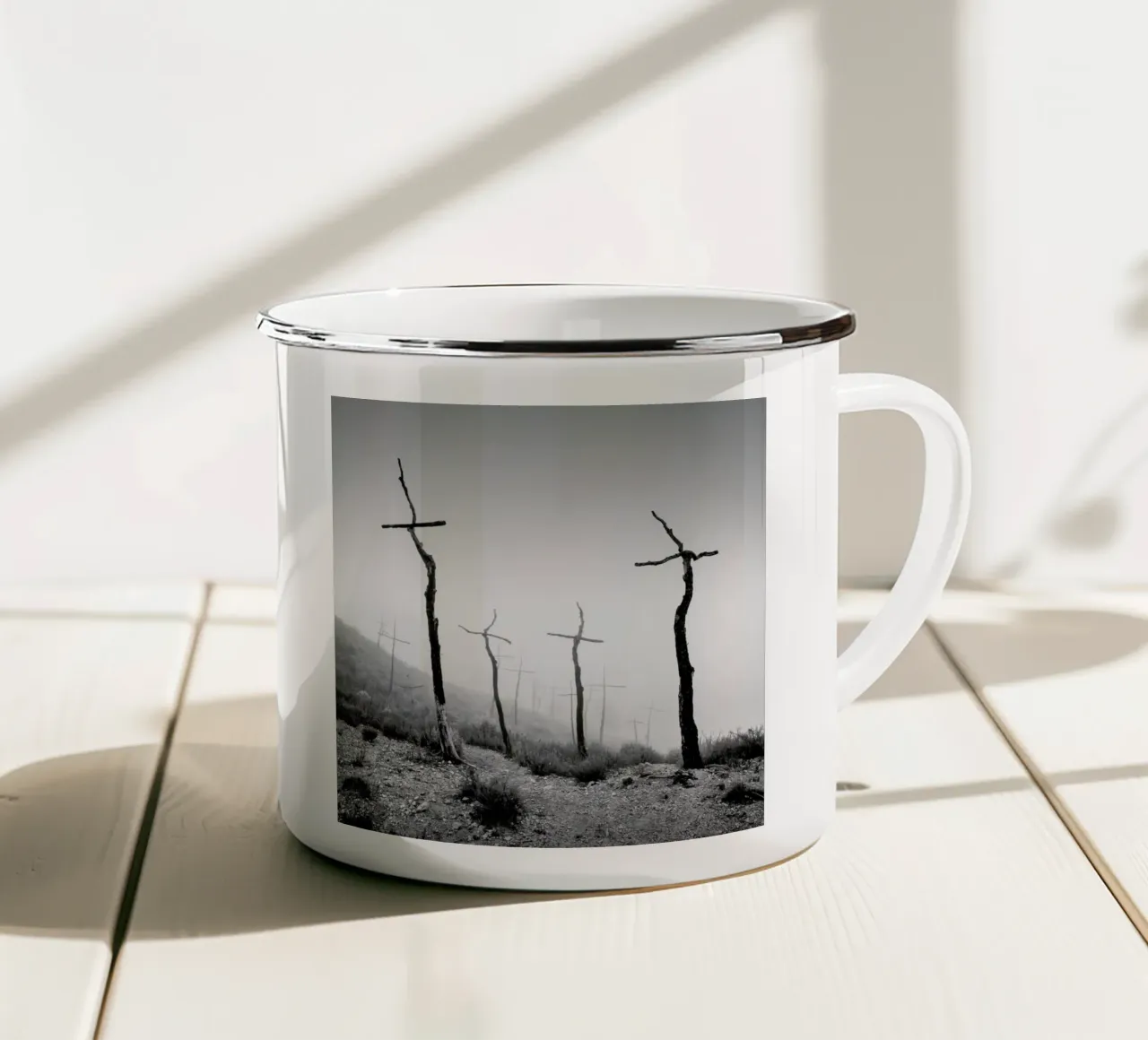 Forest of Crosses 2 tazza in smalto da Håggard Photography | Ronny Behnert