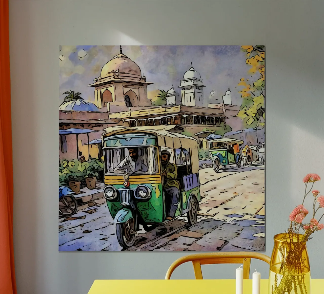 India, motivo 6 poster da ZAMART