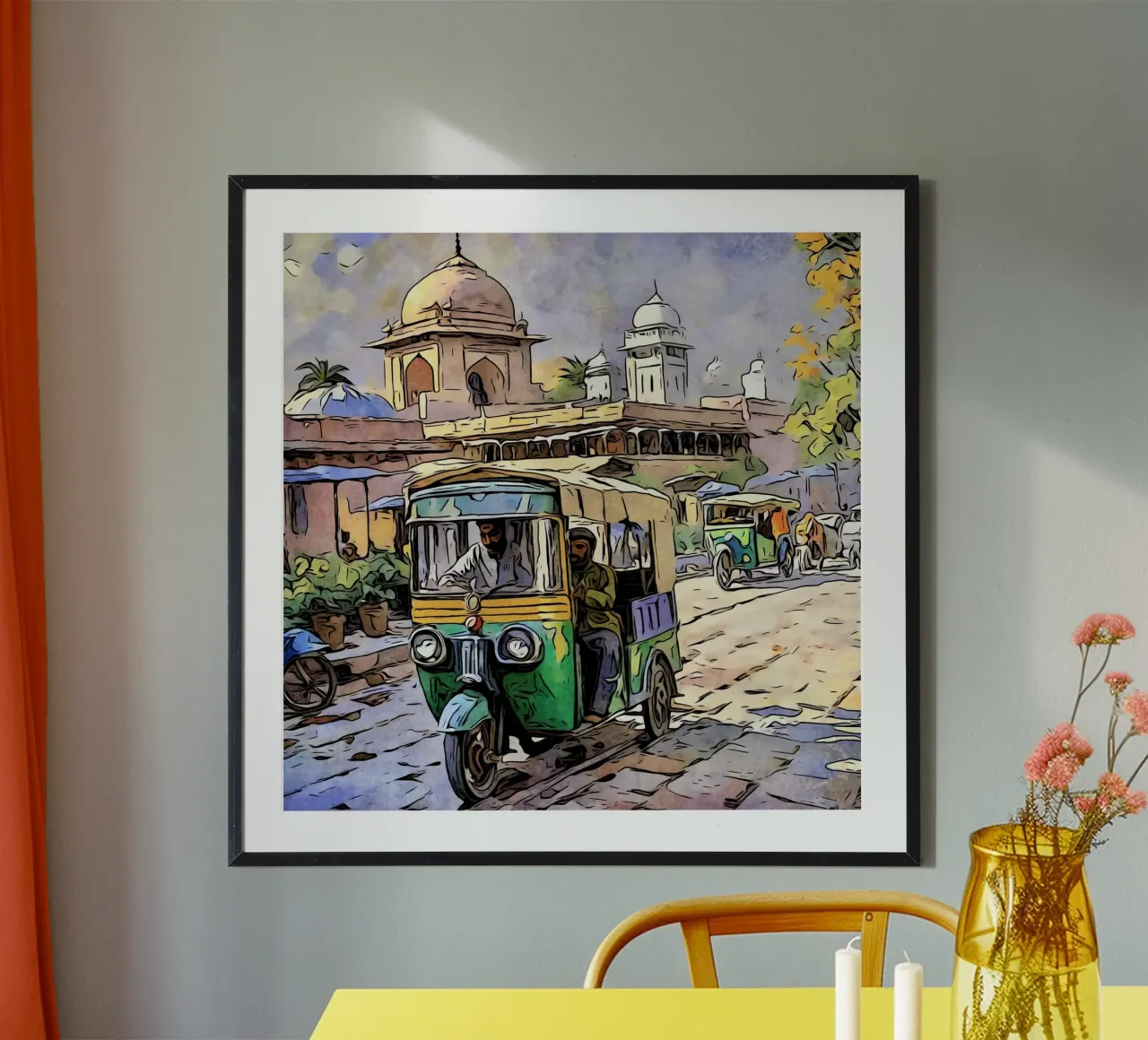 India, motivo 6 poster da ZAMART