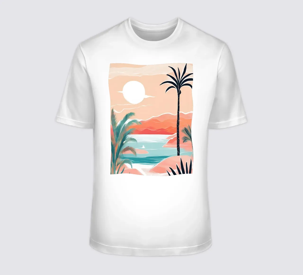Summer beach t-shirt da Ohkimiko