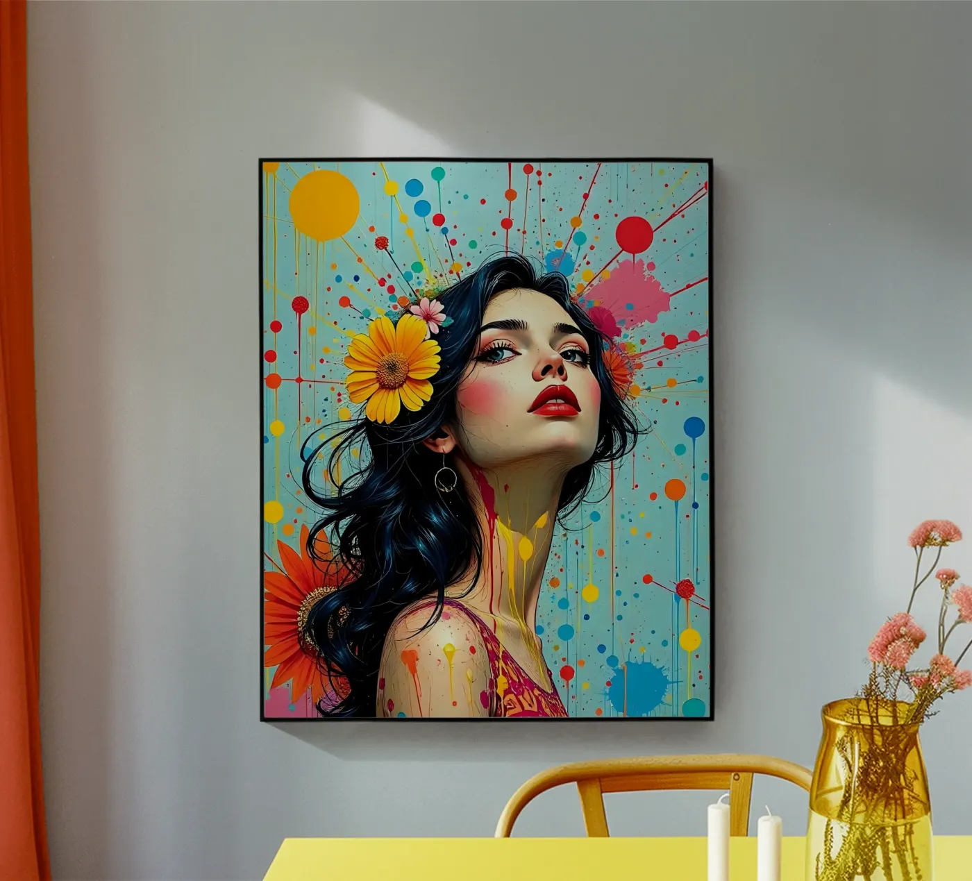 Style_A_16 plexiglass da AI-Portraits by LK