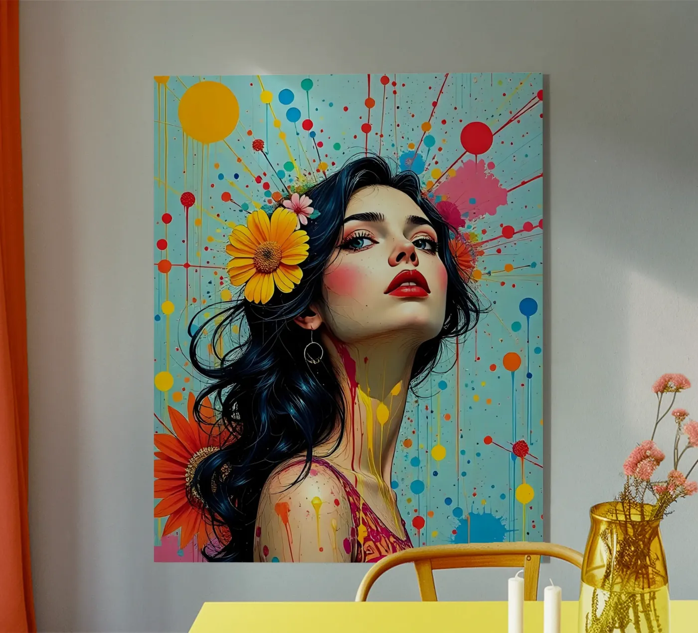 Style_A_16 plexiglass da AI-Portraits by LK