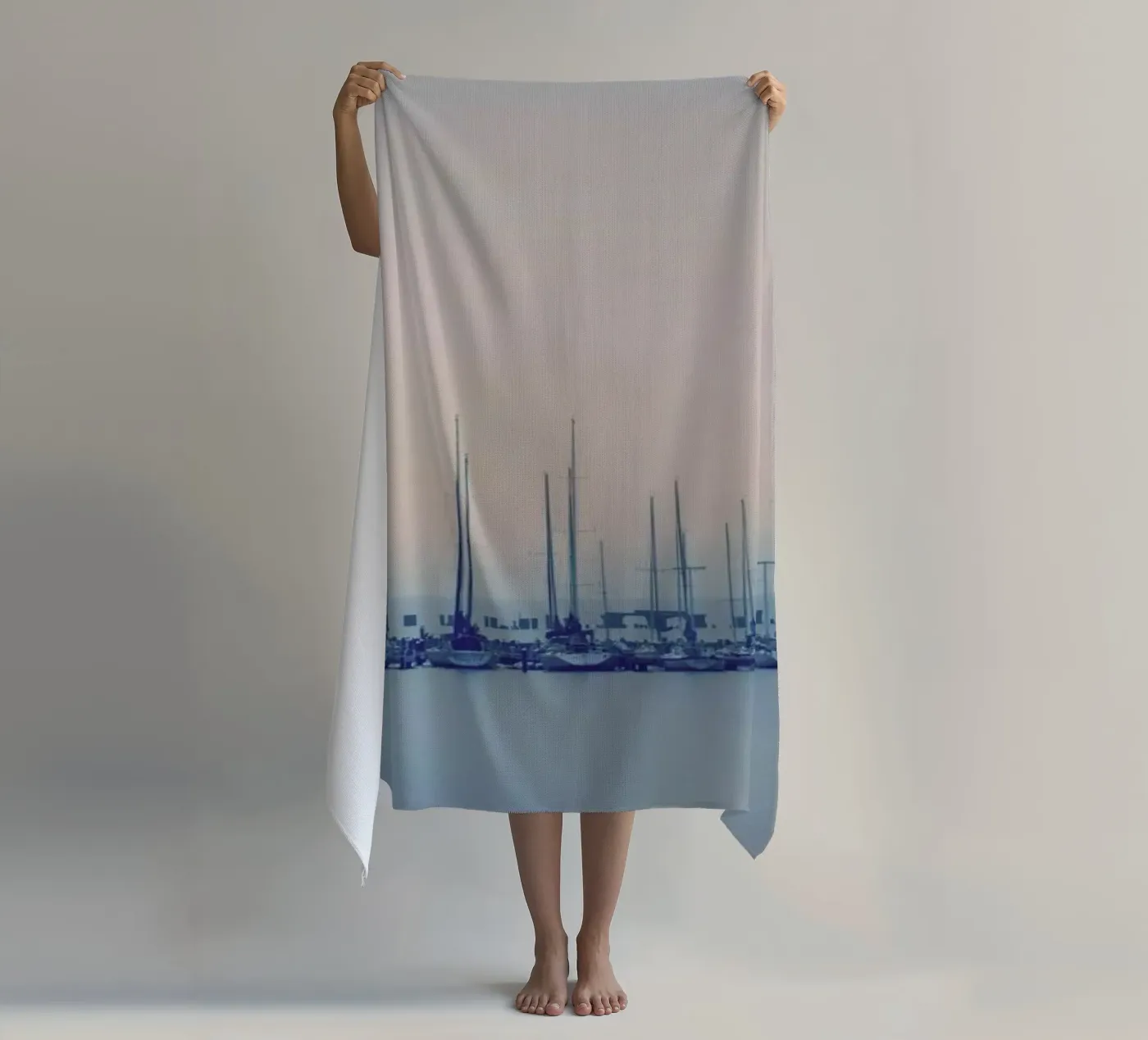 Sails strandhanddoek van Robin Delean