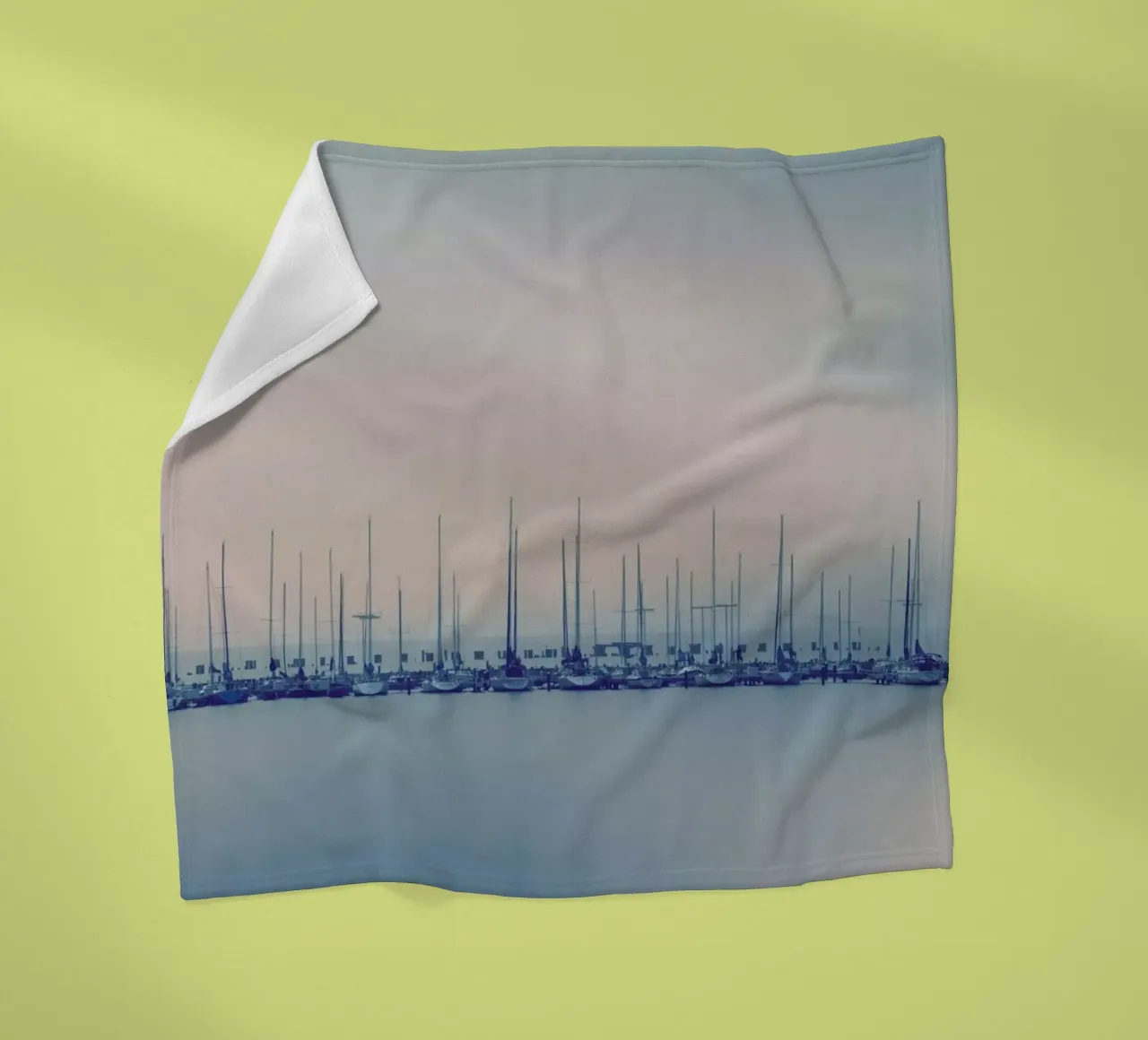 Sails fleece blanket by Robin Delean