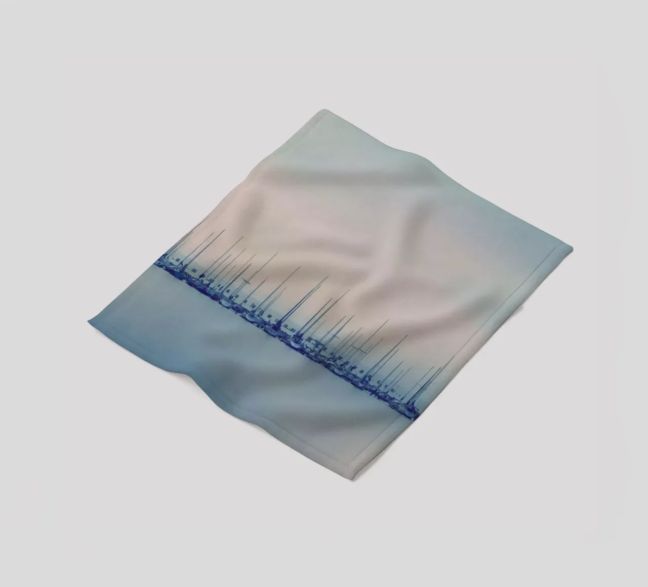 Sails fleece blanket by Robin Delean