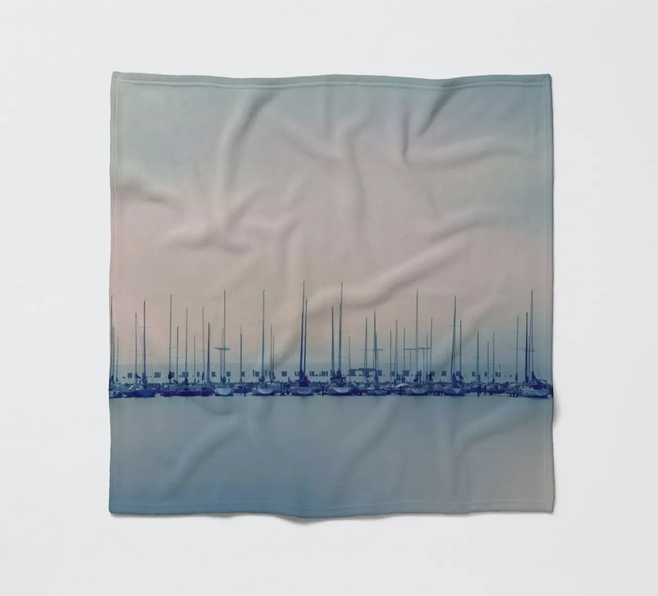 Sails fleece blanket by Robin Delean