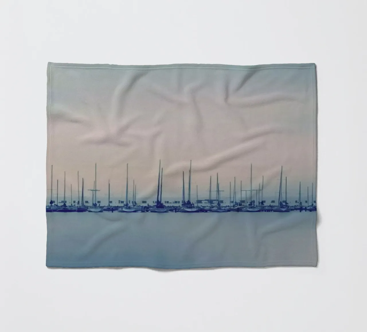 Sails fleece blanket by Robin Delean