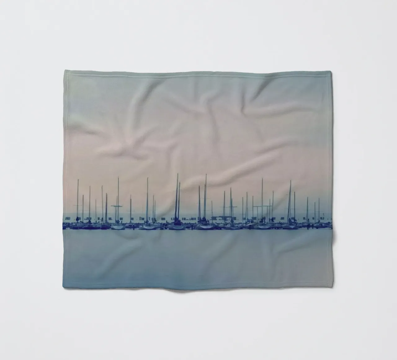 Sails fleece blanket by Robin Delean