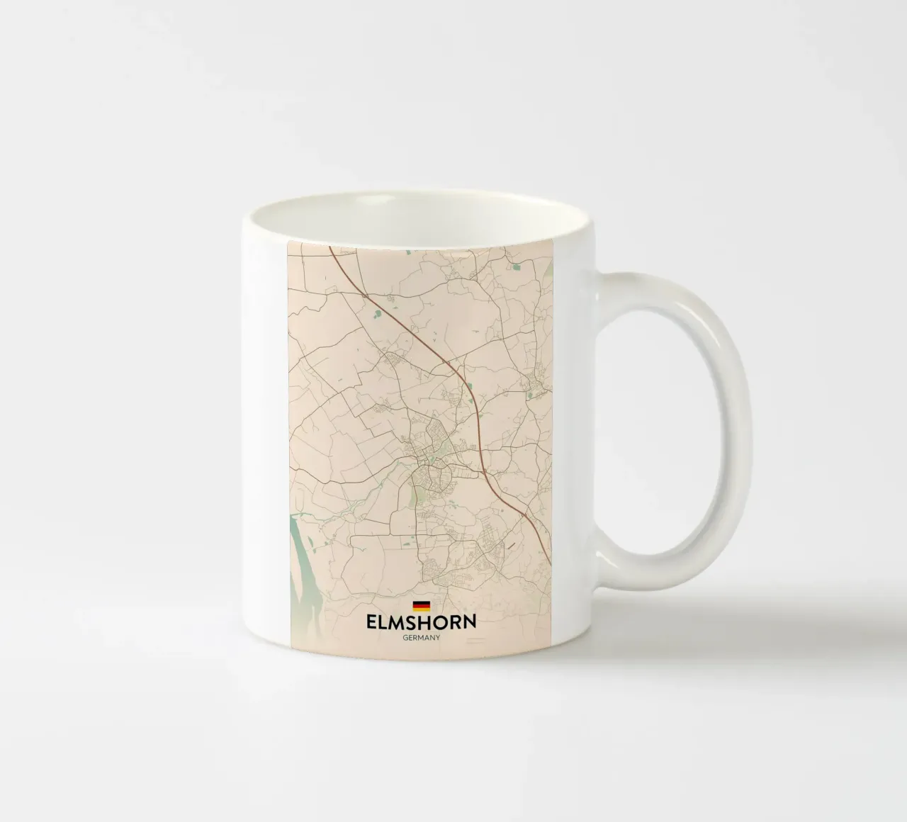Elmshorn DE ceramic mug by Jacob W MICKELSON