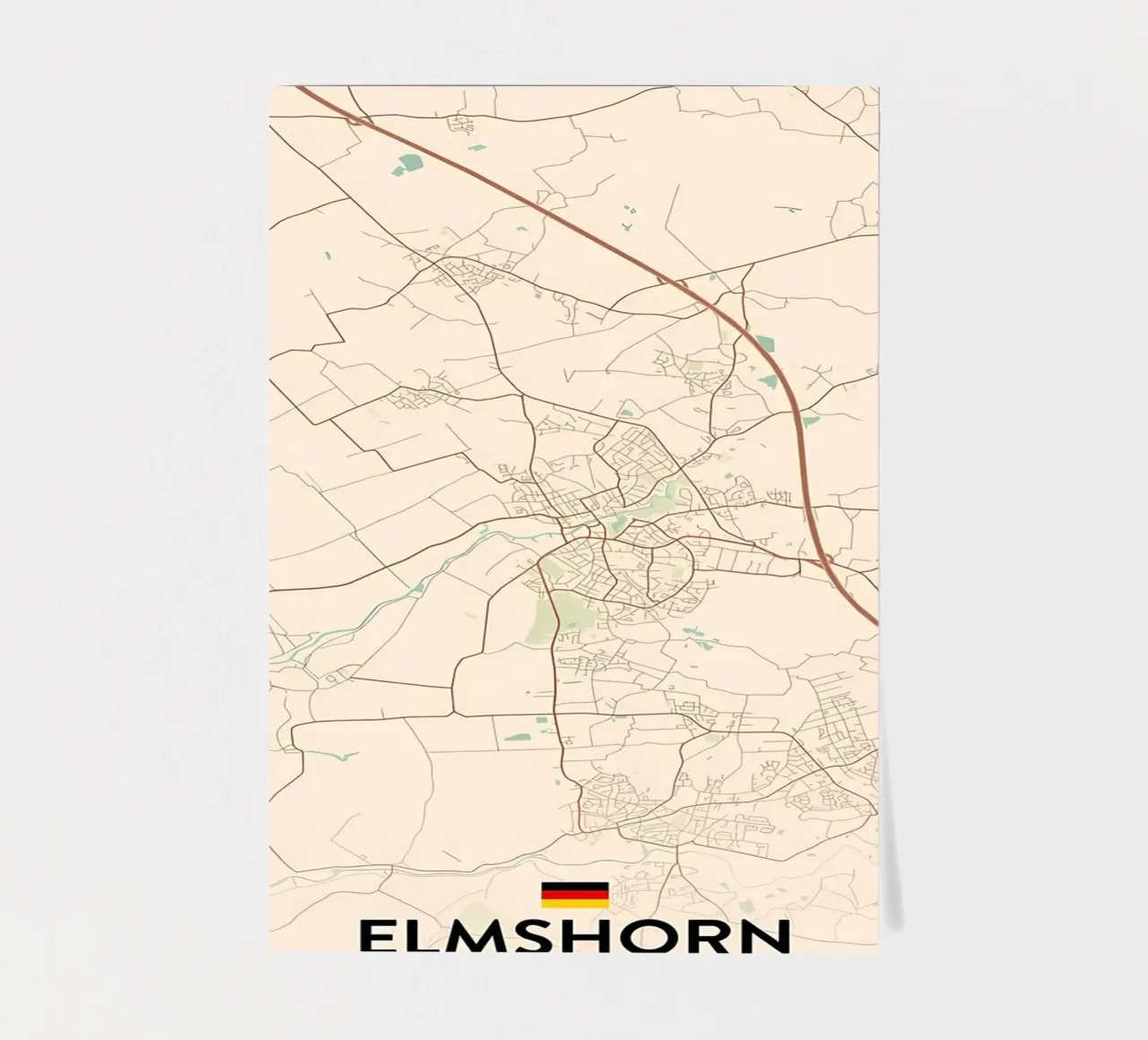 Elmshorn DE sticker sheet by Jacob W MICKELSON