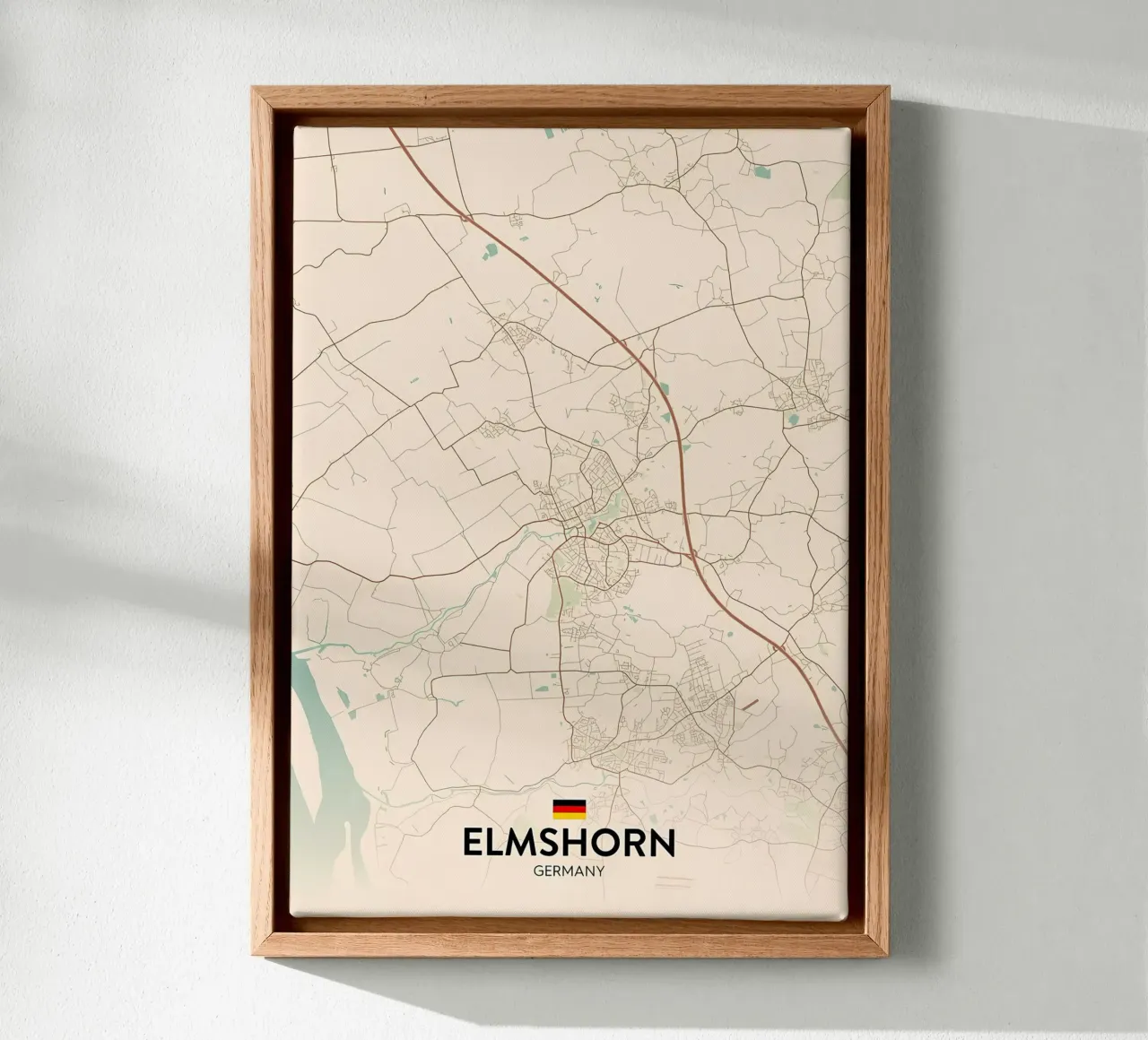 Elmshorn DE tela da Jacob W MICKELSON