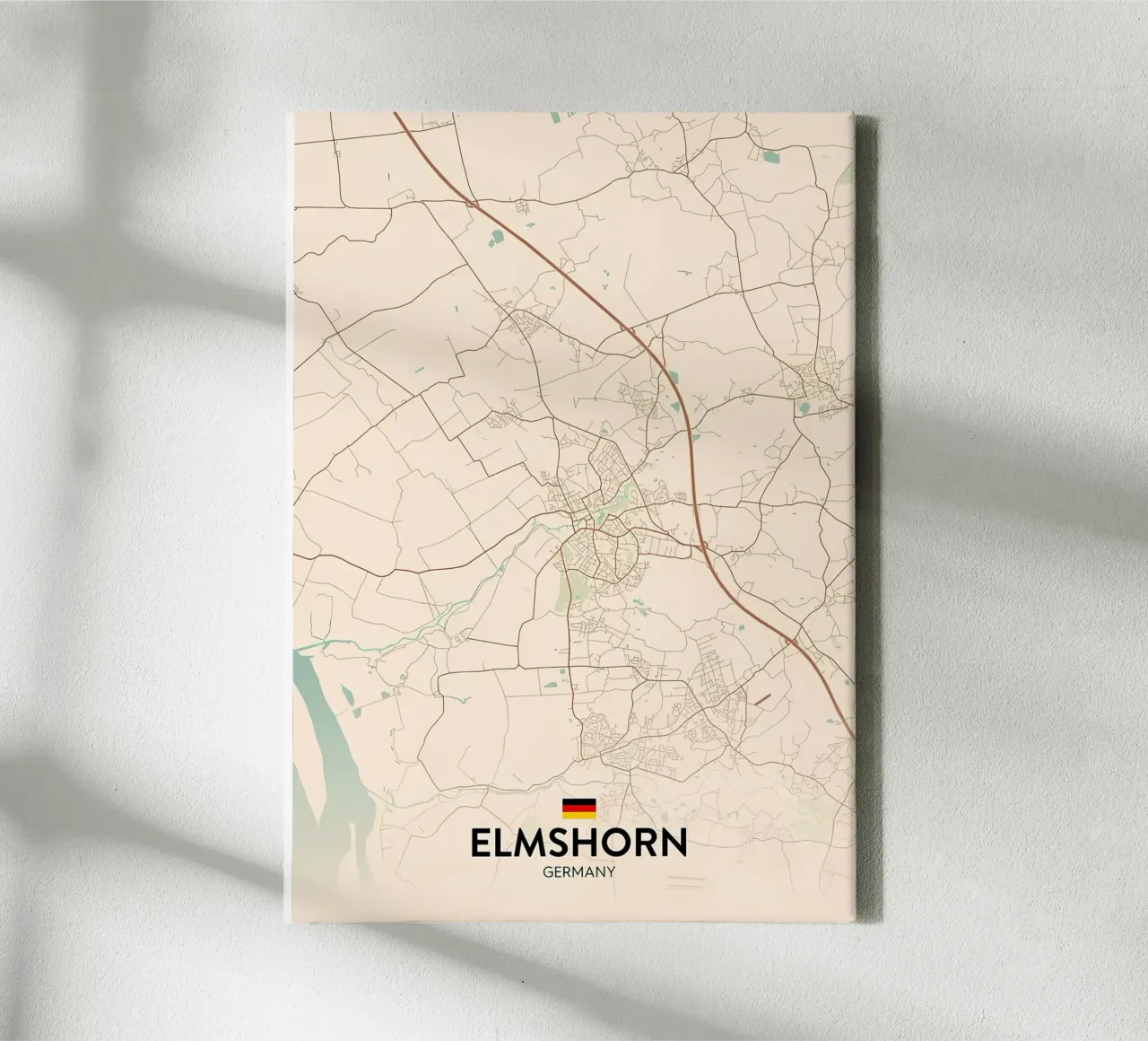 Elmshorn DE tela da Jacob W MICKELSON