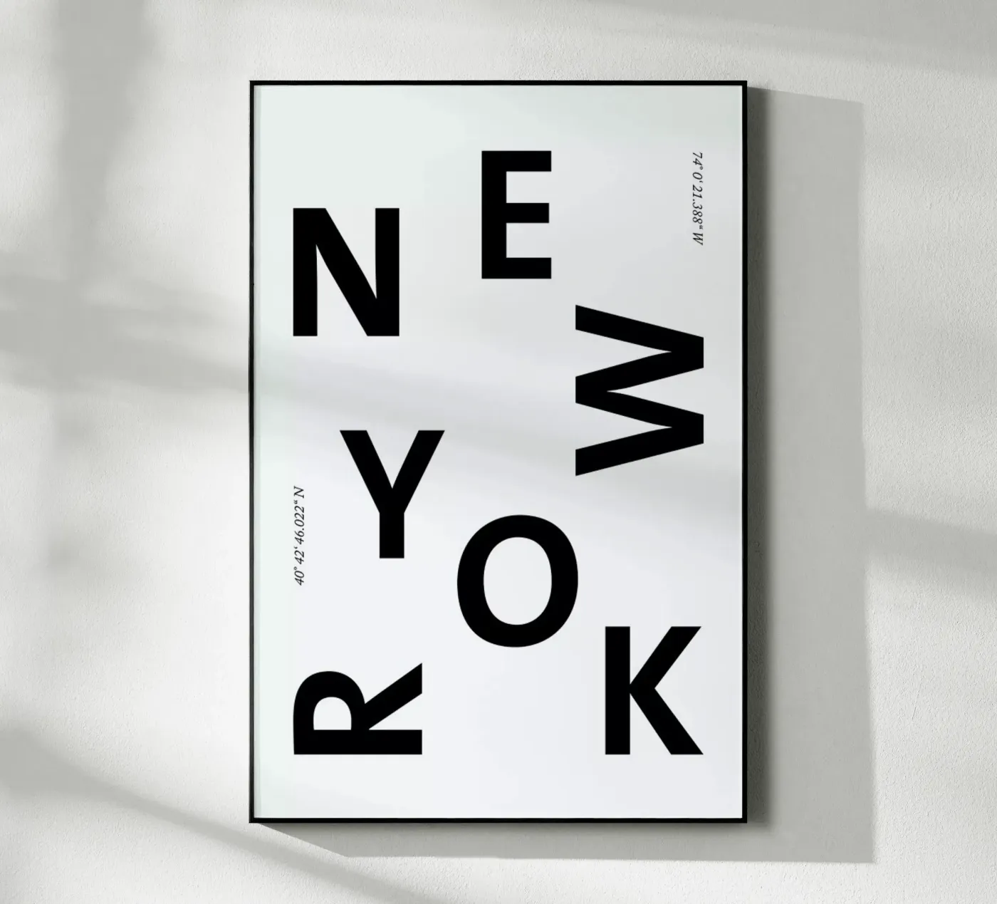 Cities - New York plexiglass da typealive