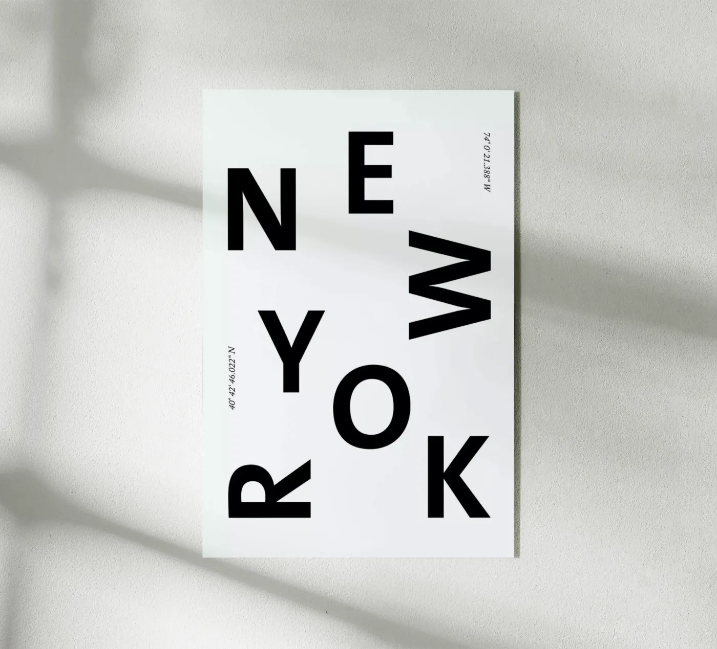 Cities - New York plexiglass da typealive